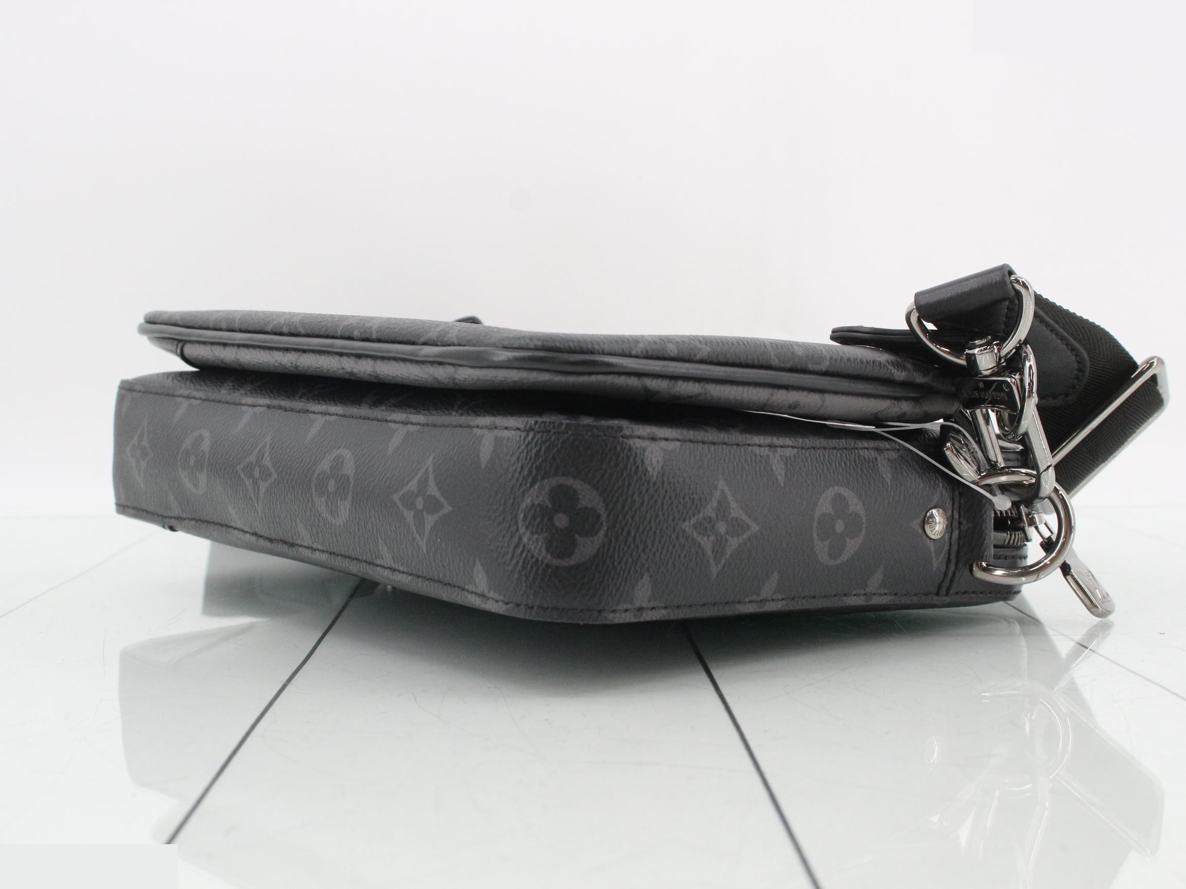 Trio Messenger Shoulder Bag with Pouch — view 6