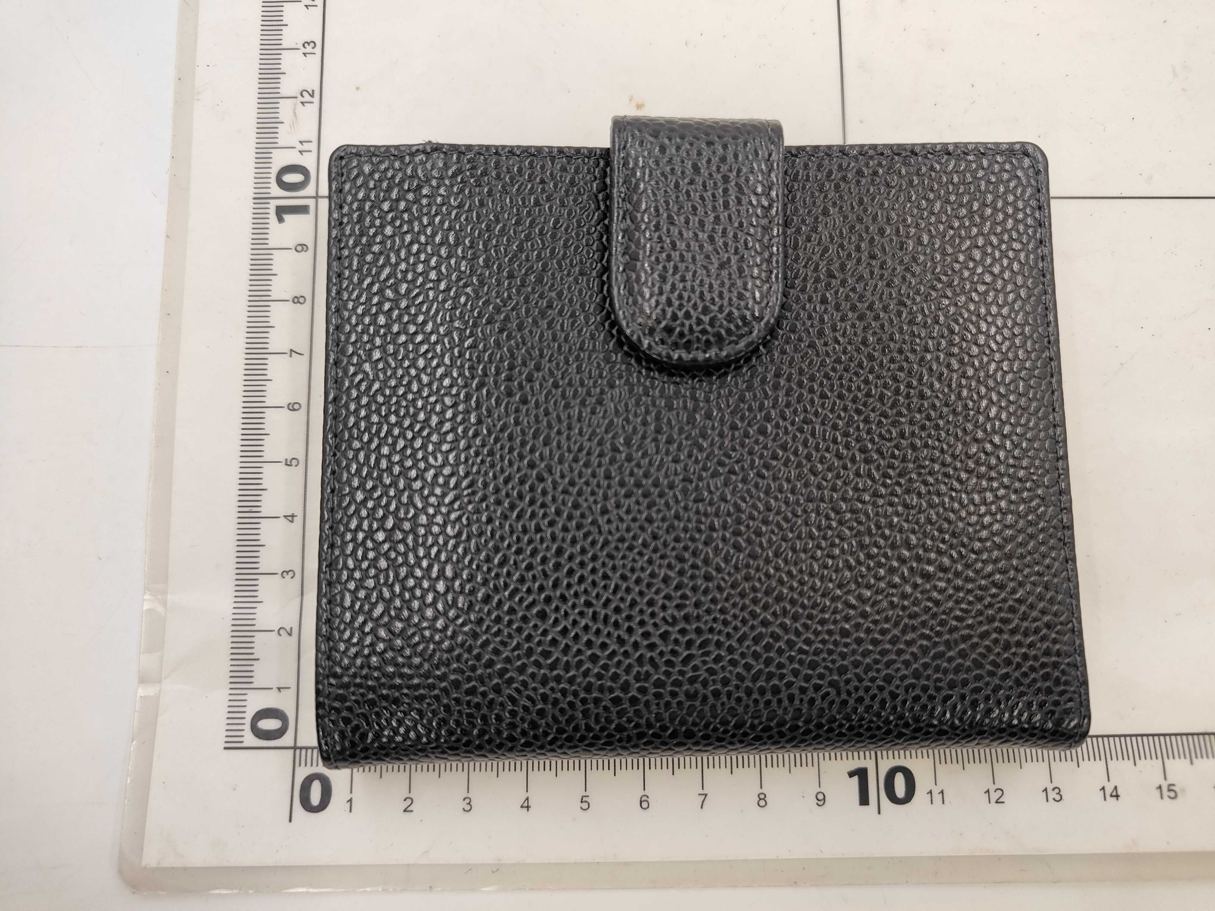 Caviar Skin Double Snap Wallet — view 2