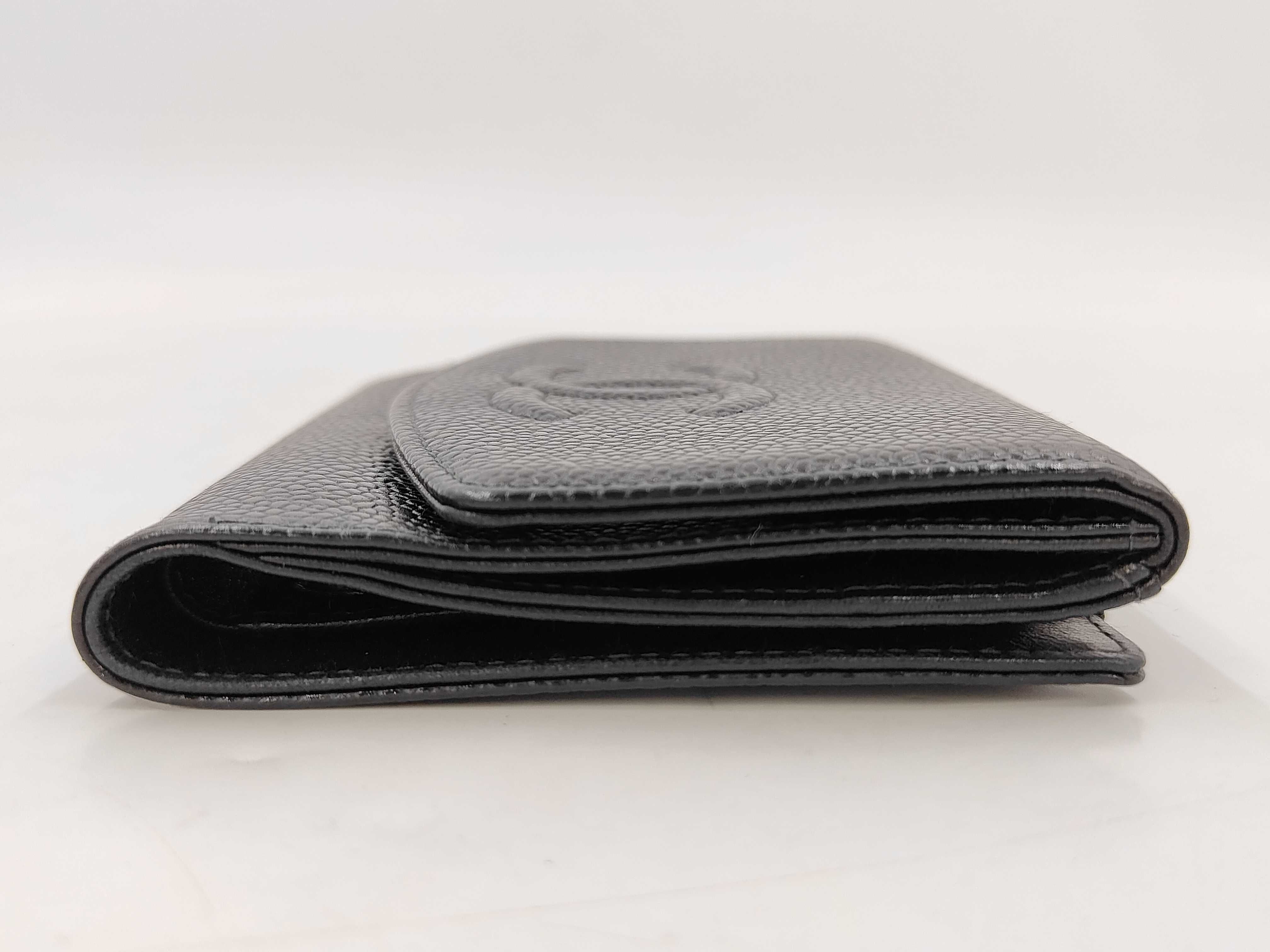 Caviar Skin Double Snap Wallet — view 4
