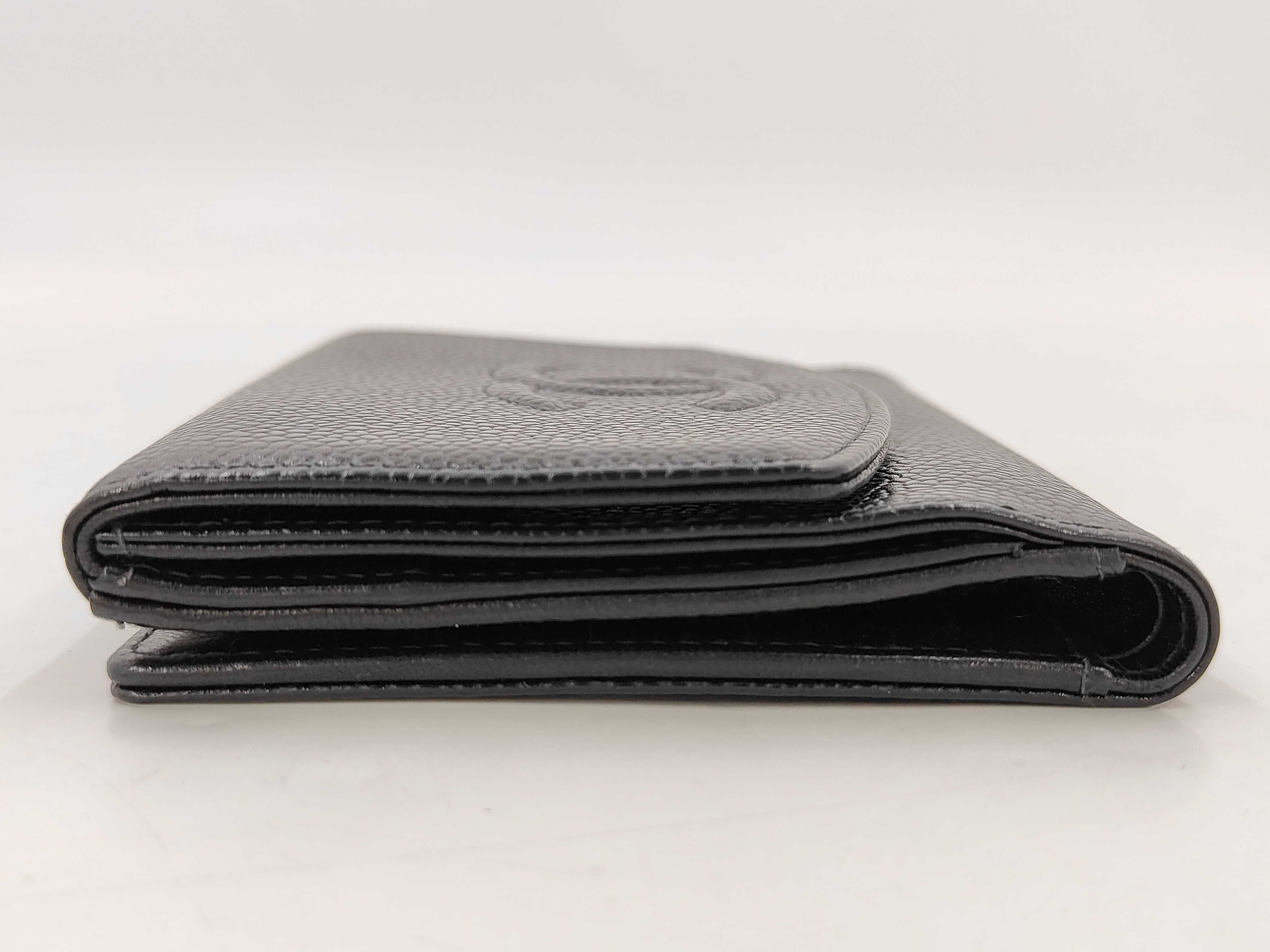 Caviar Skin Double Snap Wallet — view 6