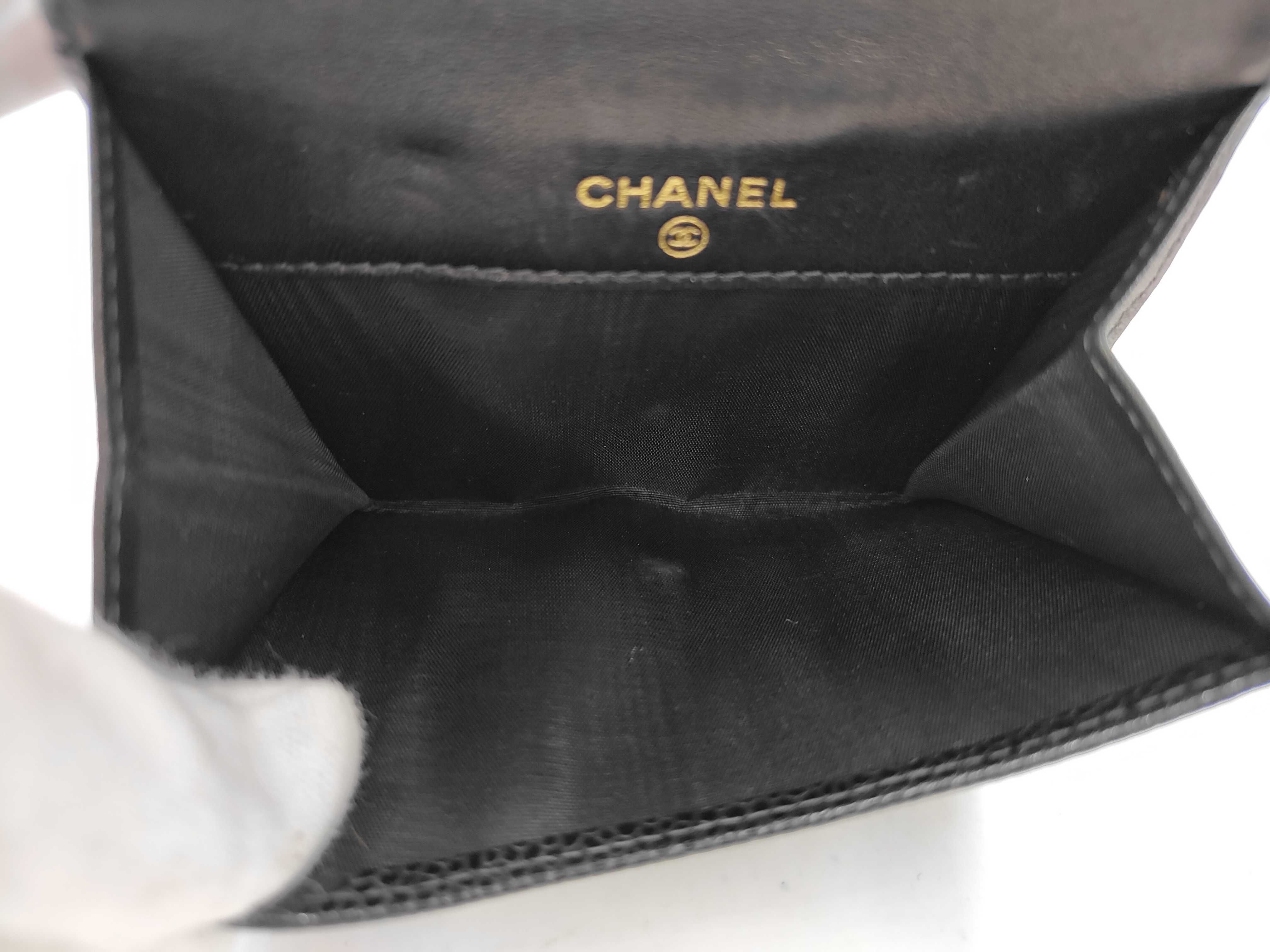 Caviar Skin Double Snap Wallet — view 8