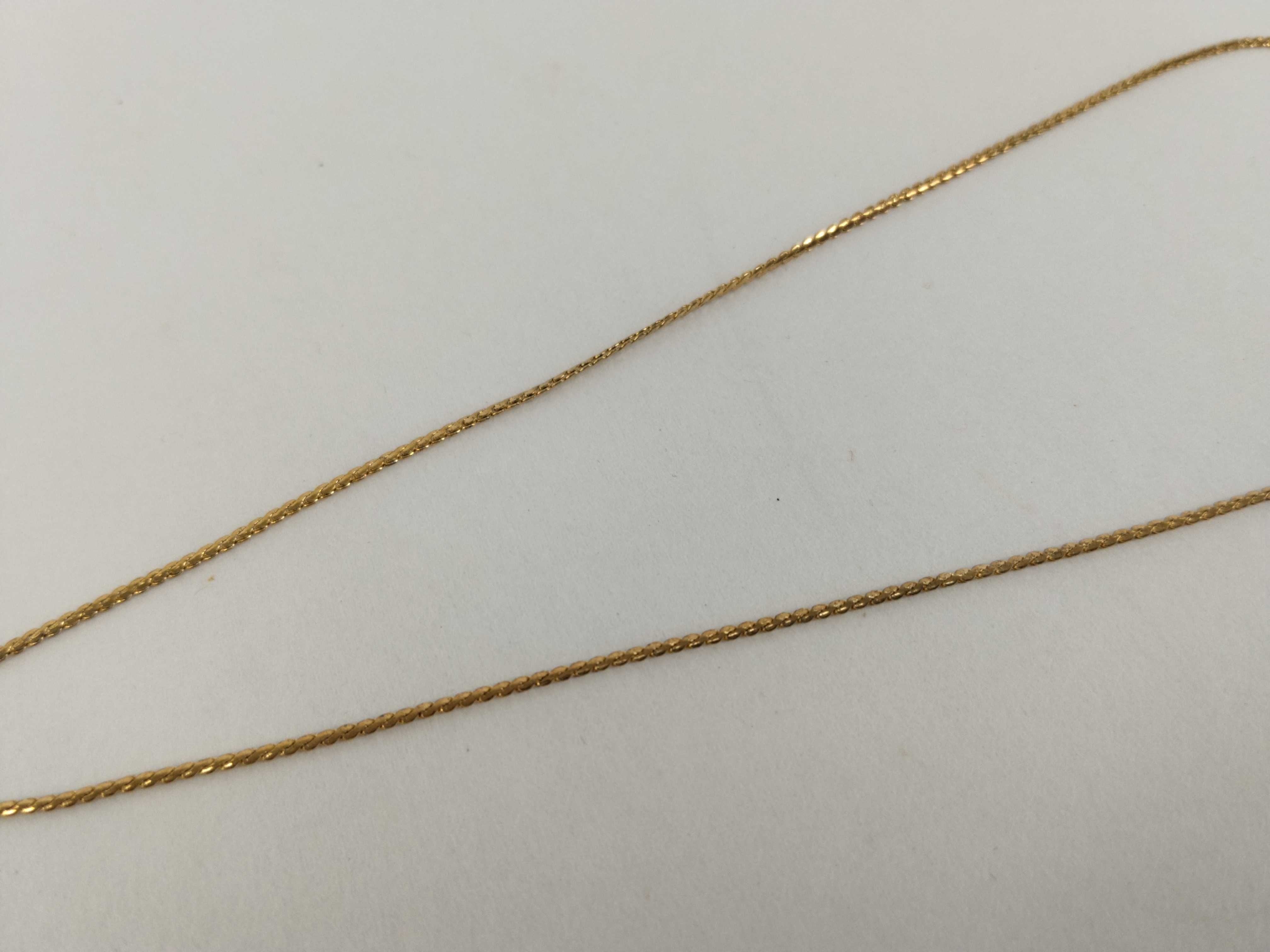 CD logo necklace — view 7