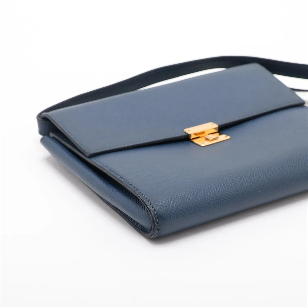 Click 16, Veau Epsom, Bleu de Plus, Gold Hardware, D: 2019 — view 4