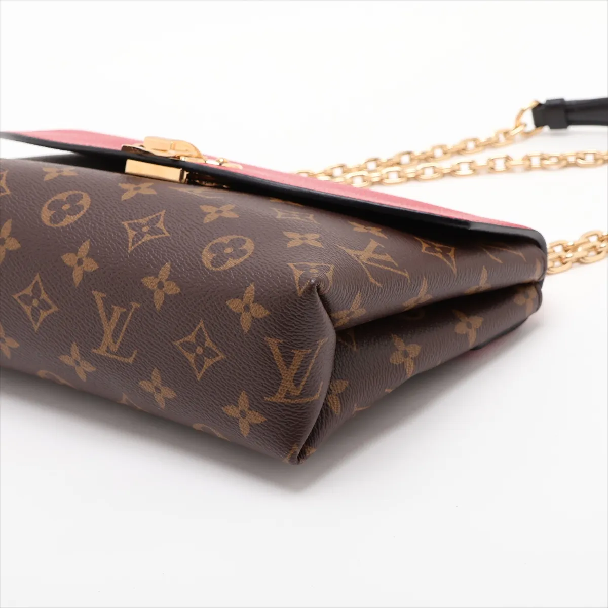Monogram x Taurillon Samplace M43713 CA3178 Brown x Red (RFID detected) — view 3