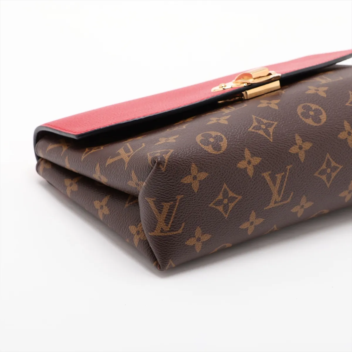 Monogram x Taurillon Samplace M43713 CA3178 Brown x Red (RFID detected) — view 4