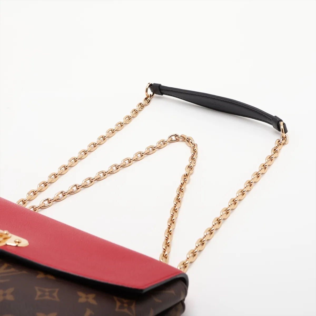 Monogram x Taurillon Samplace M43713 CA3178 Brown x Red (RFID detected) — view 5