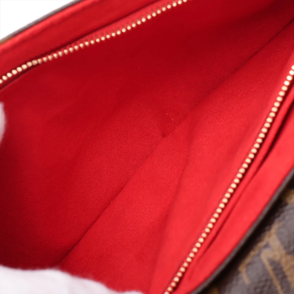 Monogram x Taurillon Samplace M43713 CA3178 Brown x Red (RFID detected) — view 8