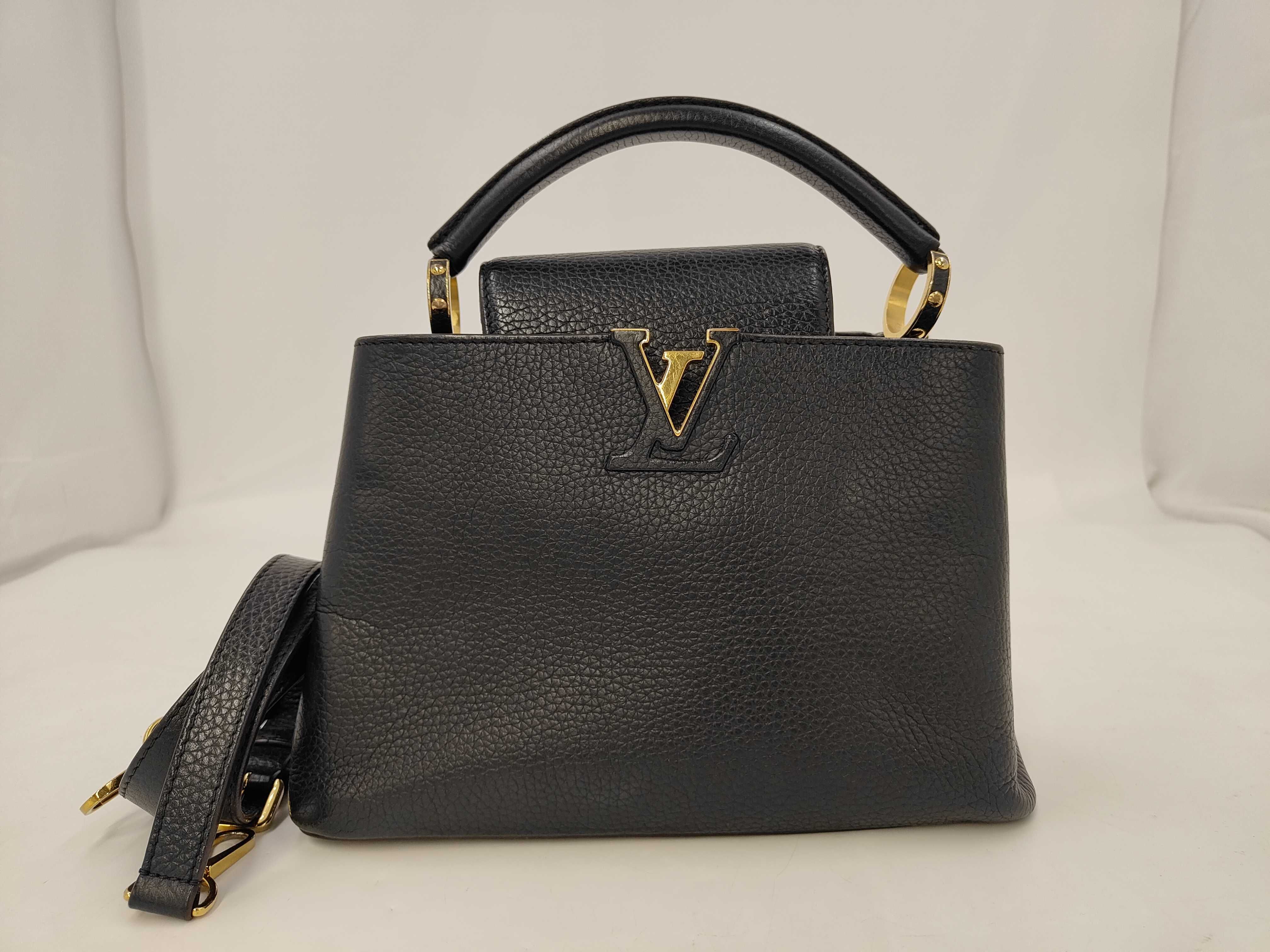 LV/Capucines BB Noir/M94755/Handbag with Strap