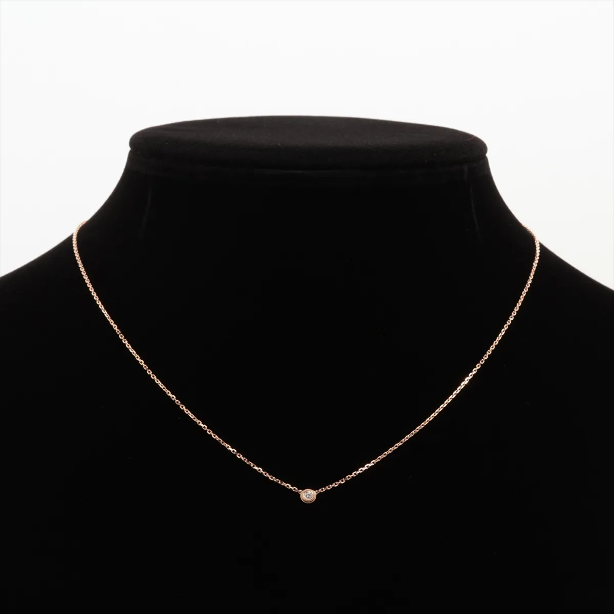 d'Amour XS Diamond Necklace 750(YG) 2.1g VUD990 — view 5