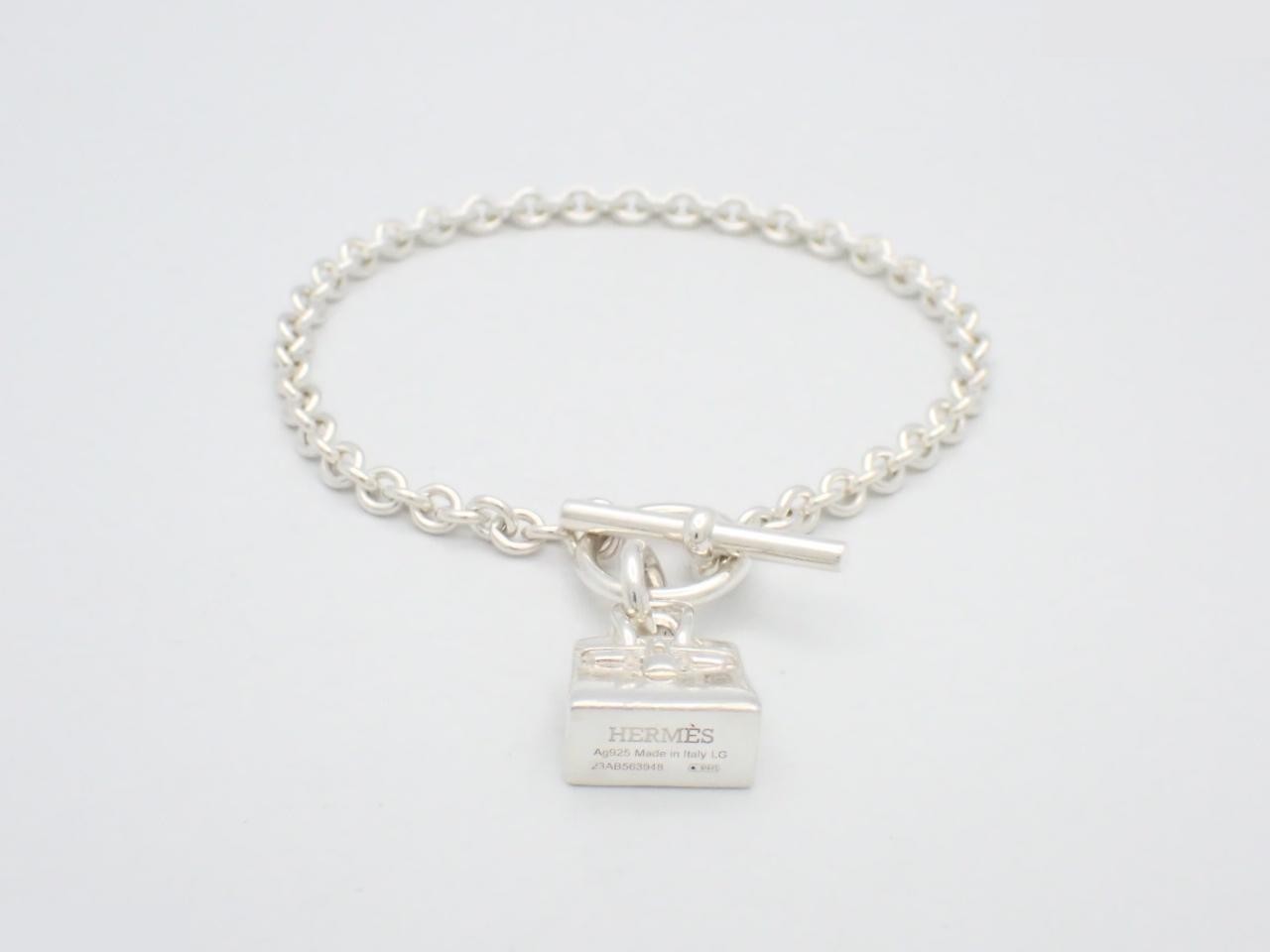 Amulet Birkin Bracelet, 925 Sterling Silver, 15.0g