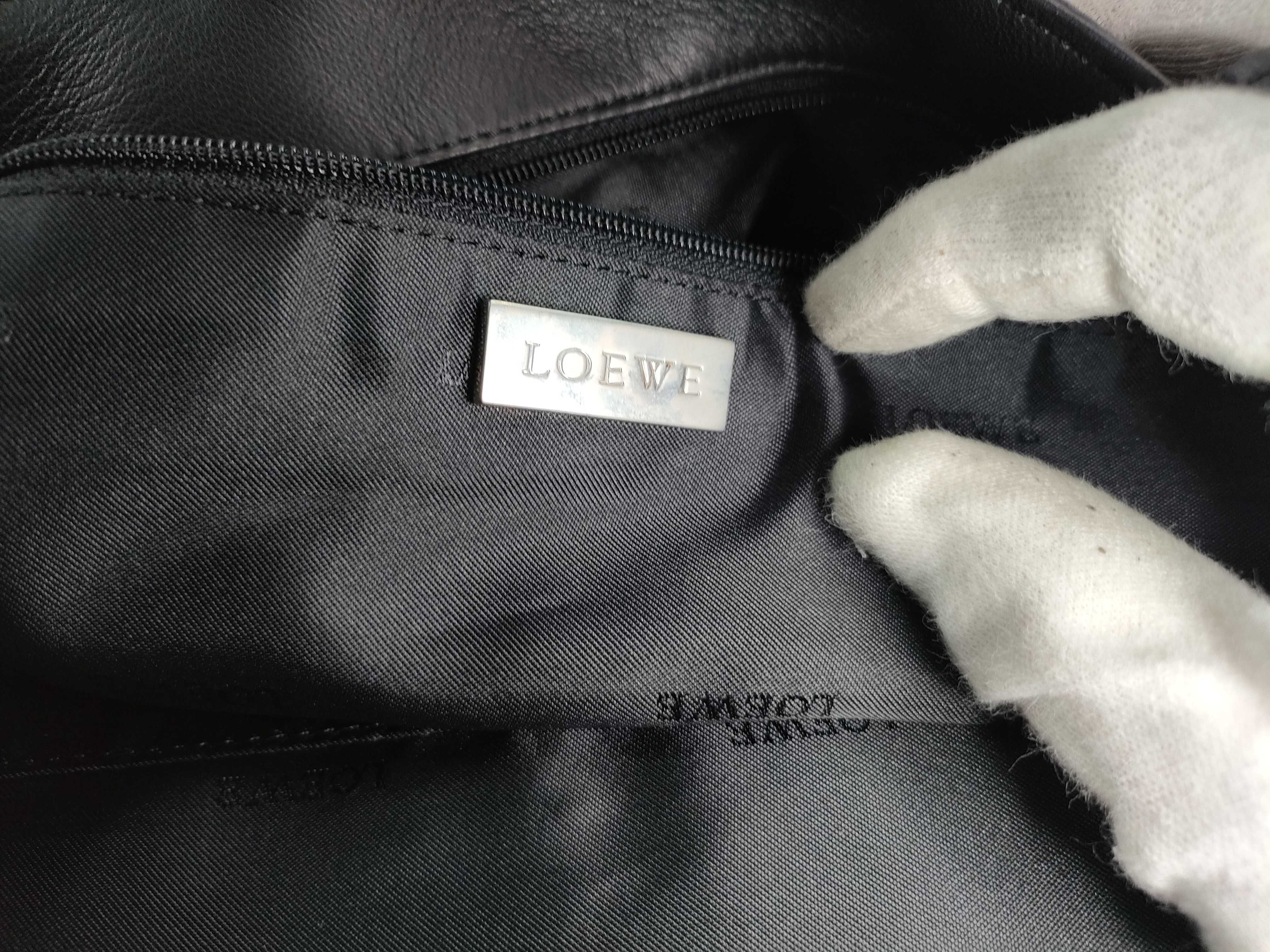 leather tote bag, Anagram tote bag — view 12
