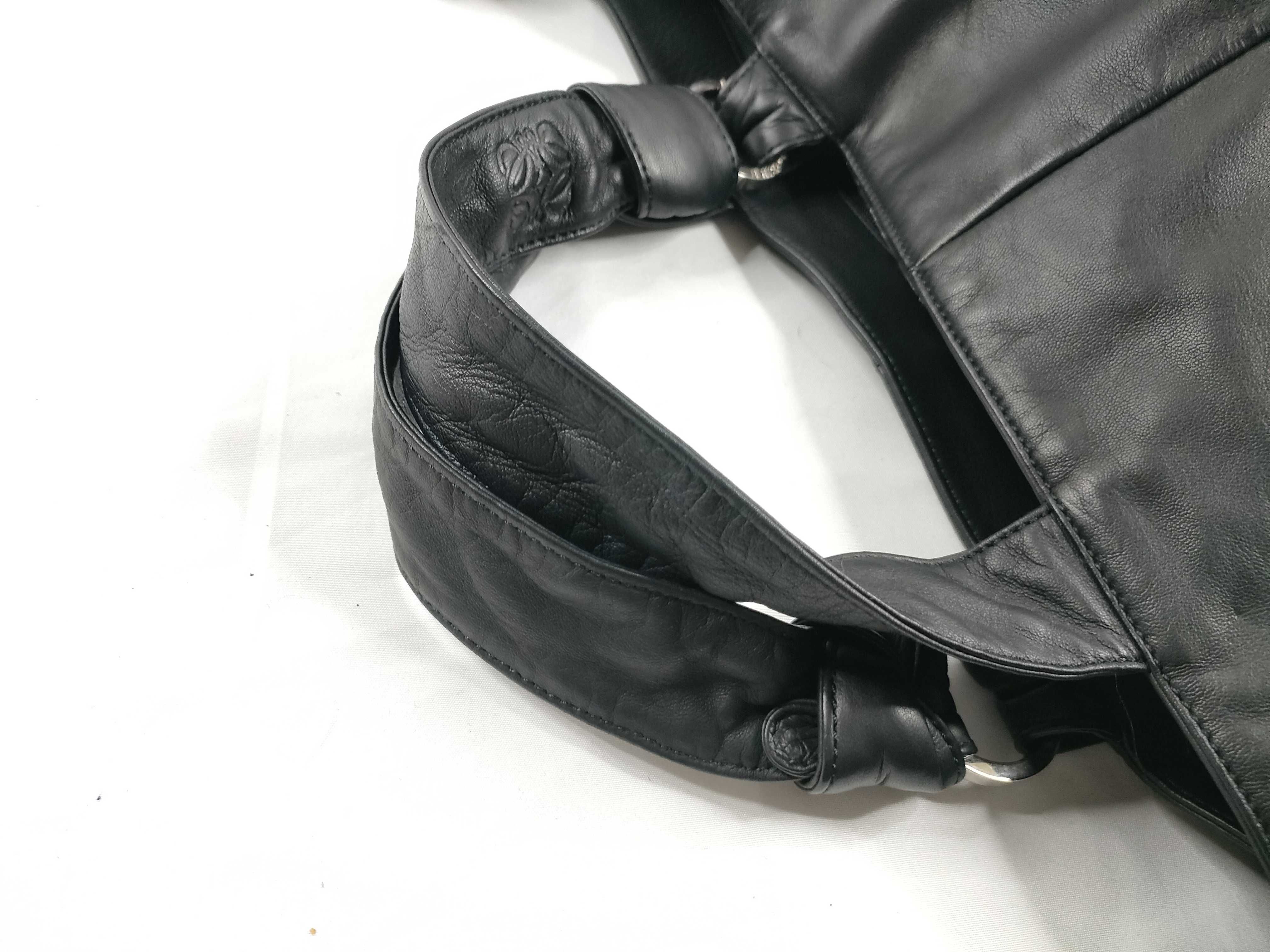 leather tote bag, Anagram tote bag — view 6