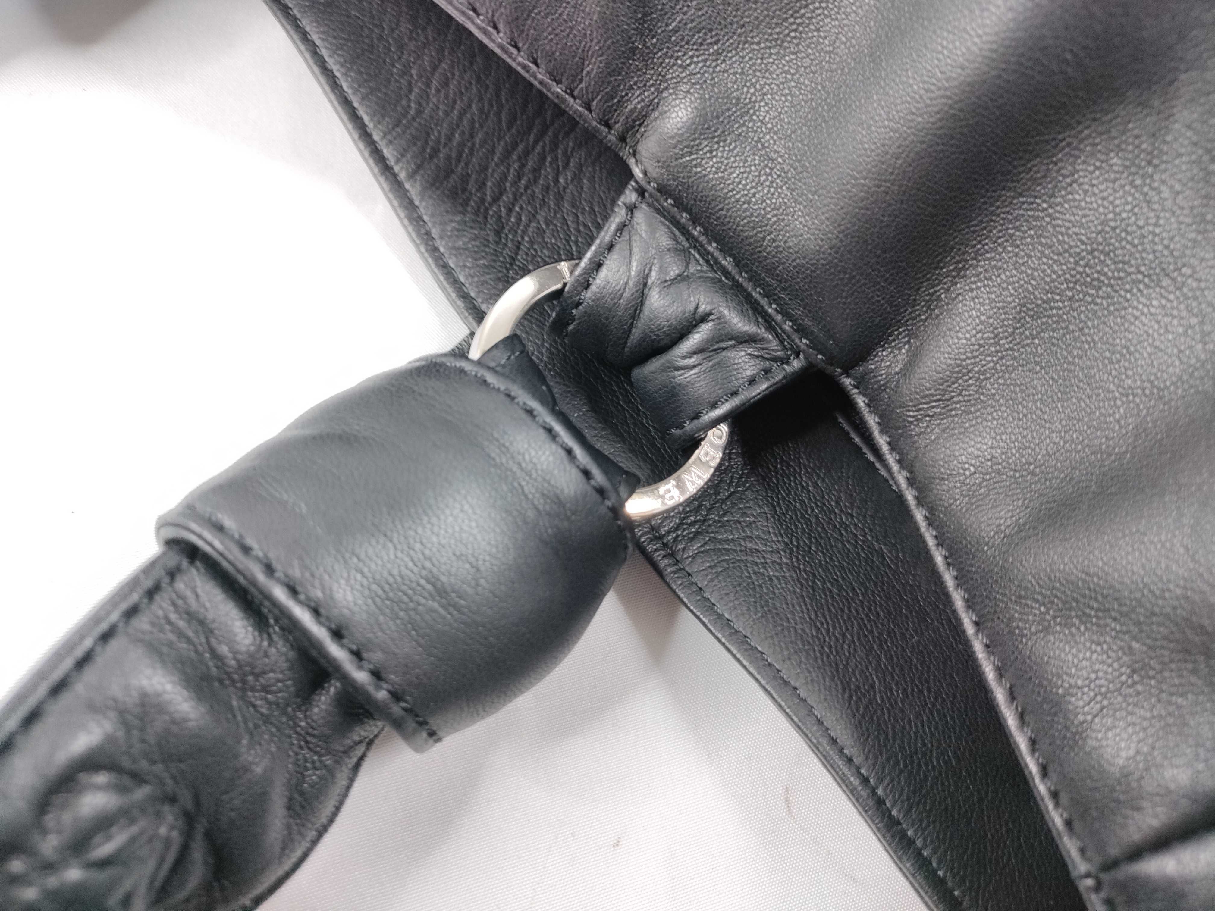 leather tote bag, Anagram tote bag — view 8