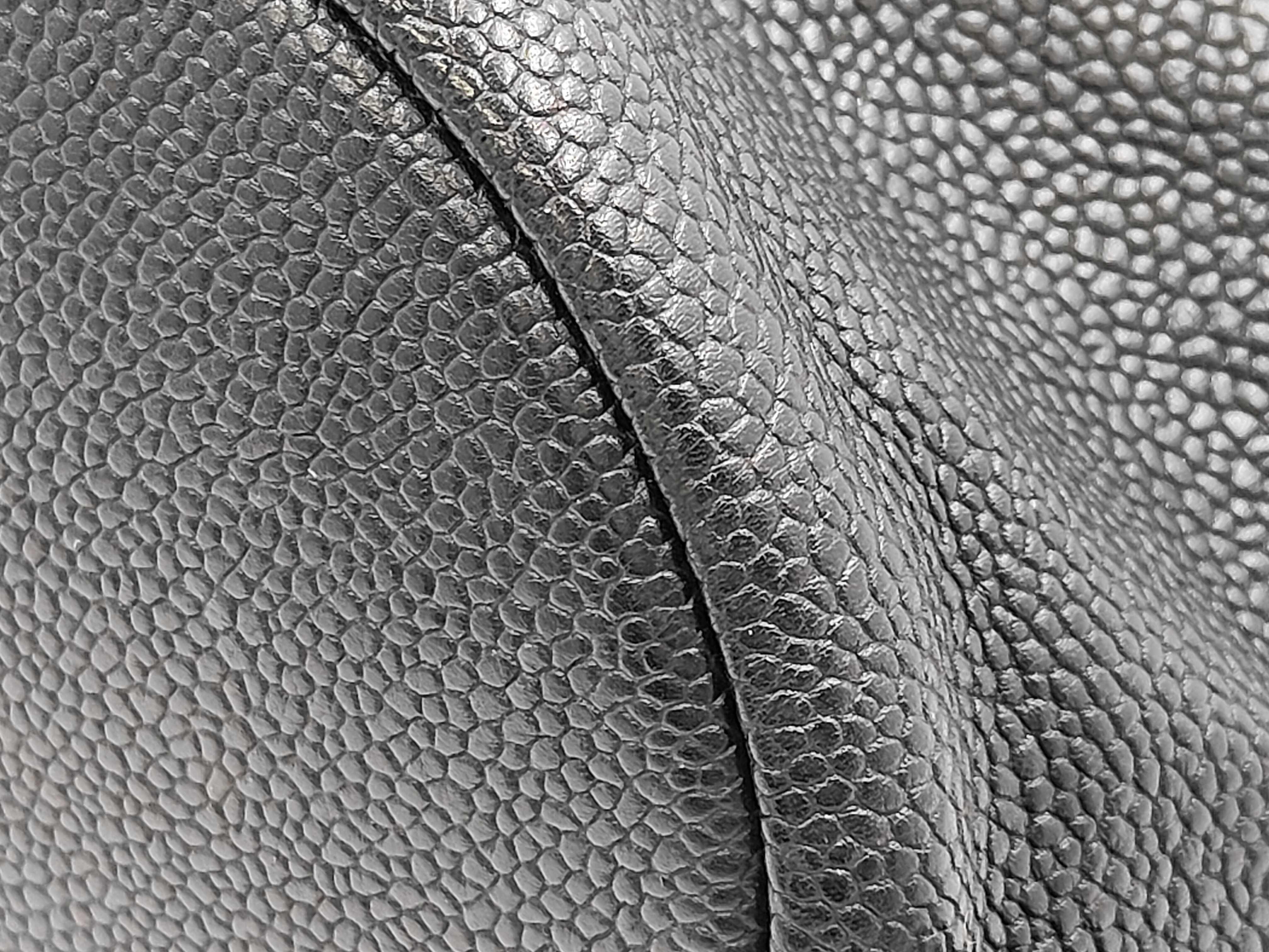 Caviar Skin Backpack, Black, Serial Number 24 — view 5