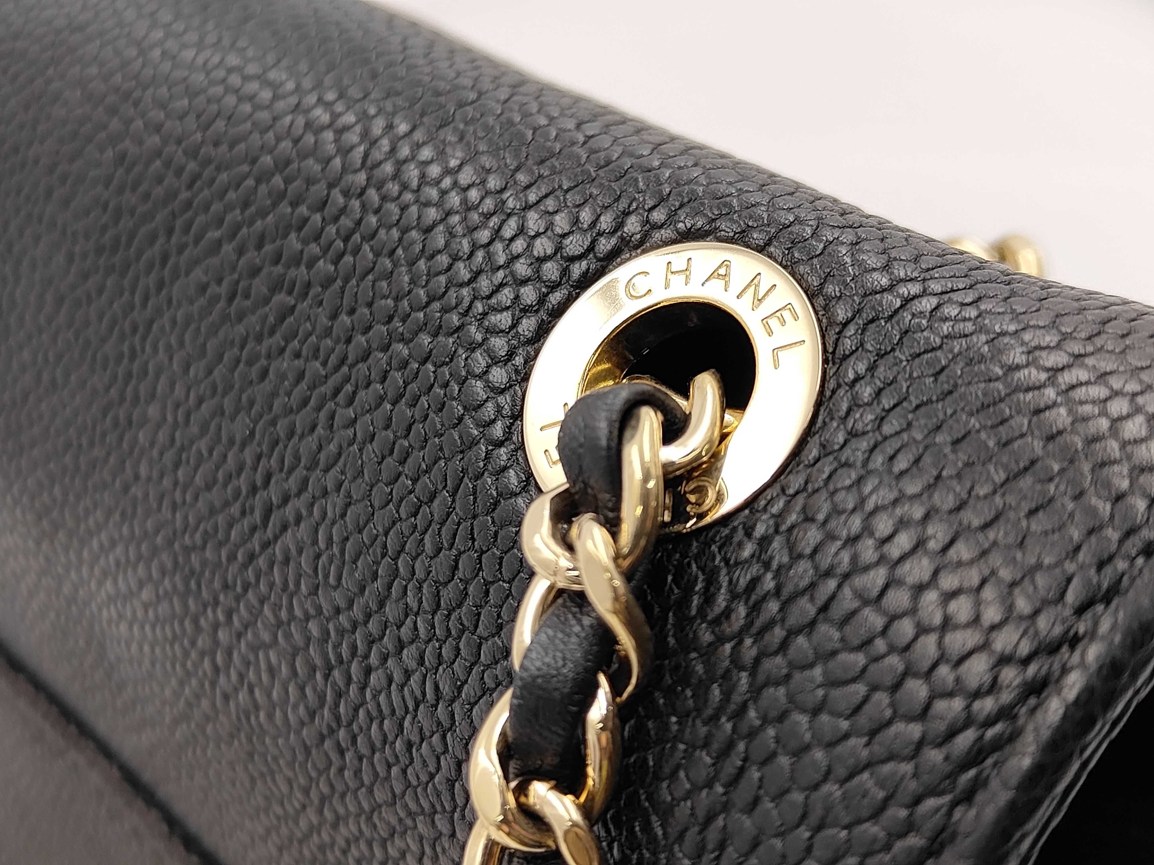 Caviar Skin Backpack, Black, Serial Number 24 — view 7
