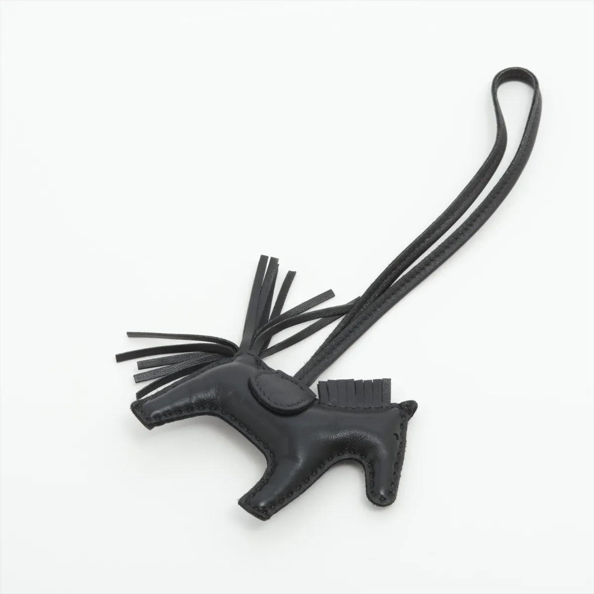 Rodeo Charm PM Z: 2021 Charm Agneau Milo Black — view 2