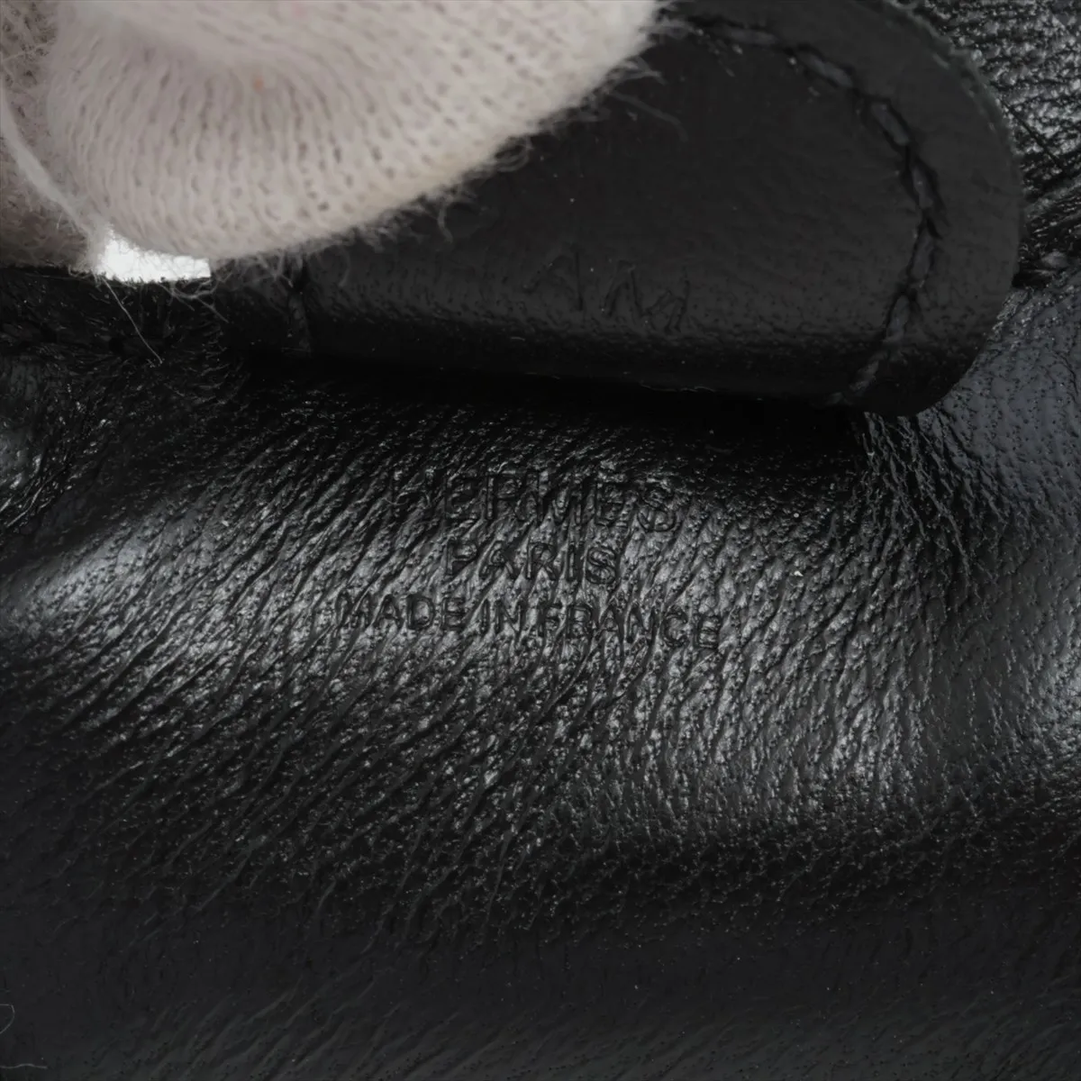 Rodeo Charm PM Z: 2021 Charm Agneau Milo Black — view 3