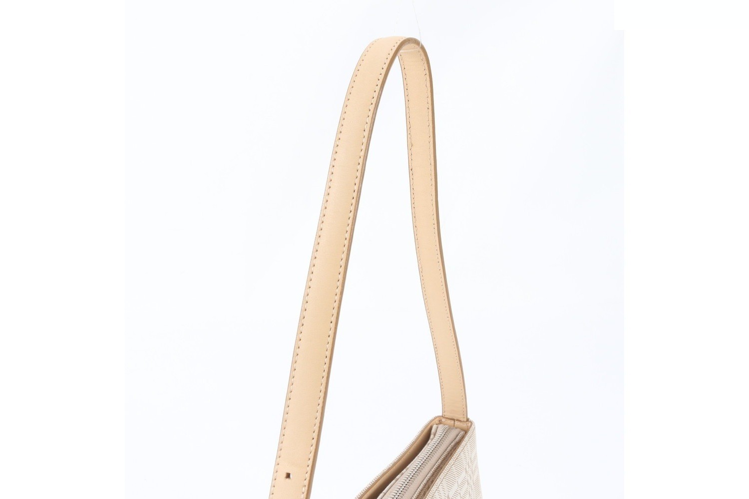 Leather canvas one-shoulder bag — view 2