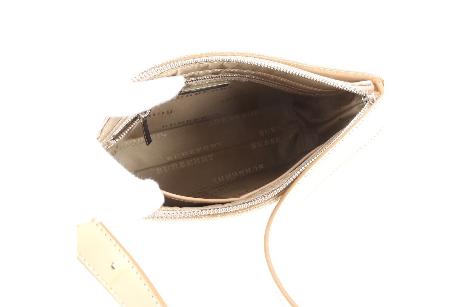 Leather canvas one-shoulder bag — view 7