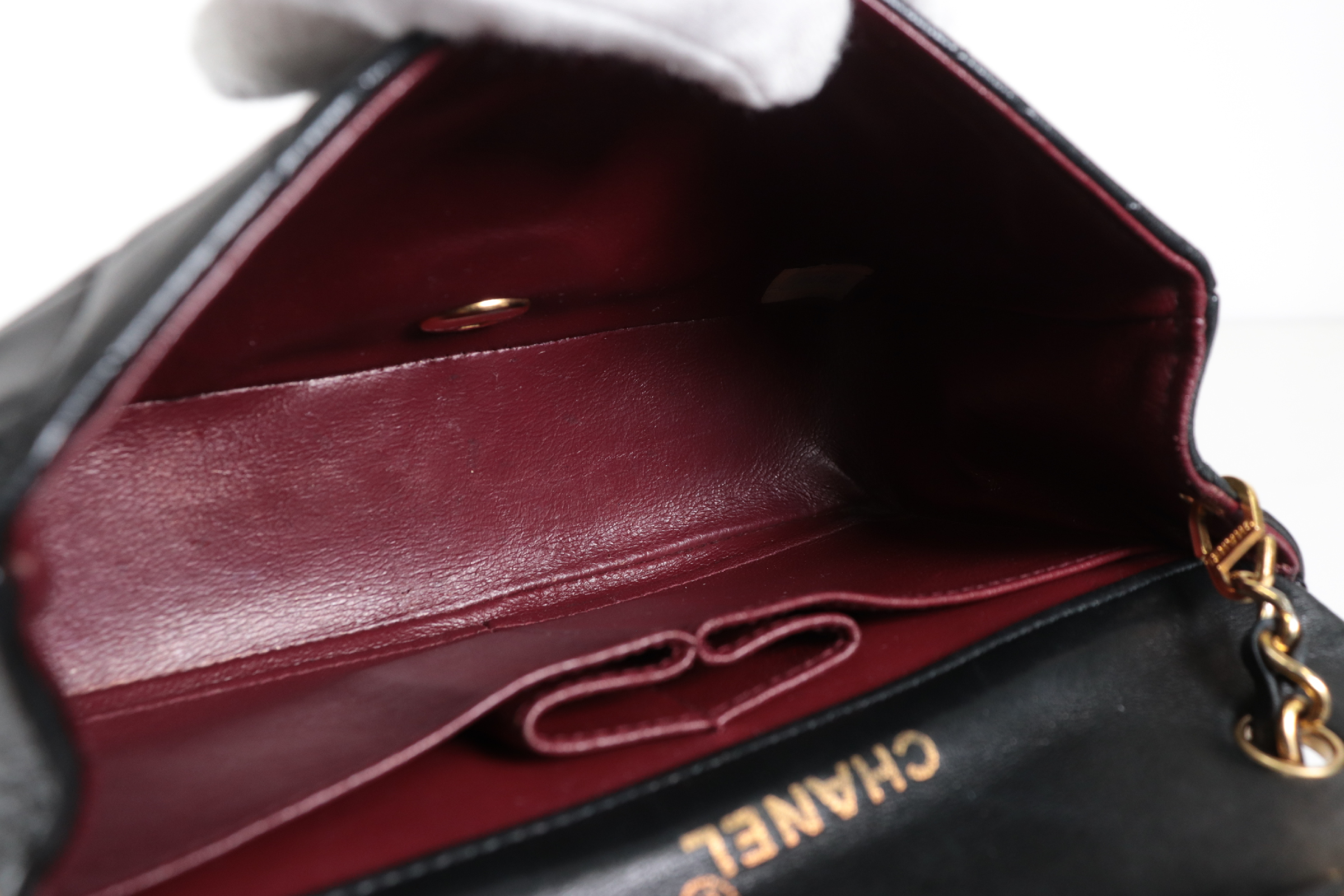 Lambskin Full Flap Chain Shoulder Bag (Series 1) — view 8