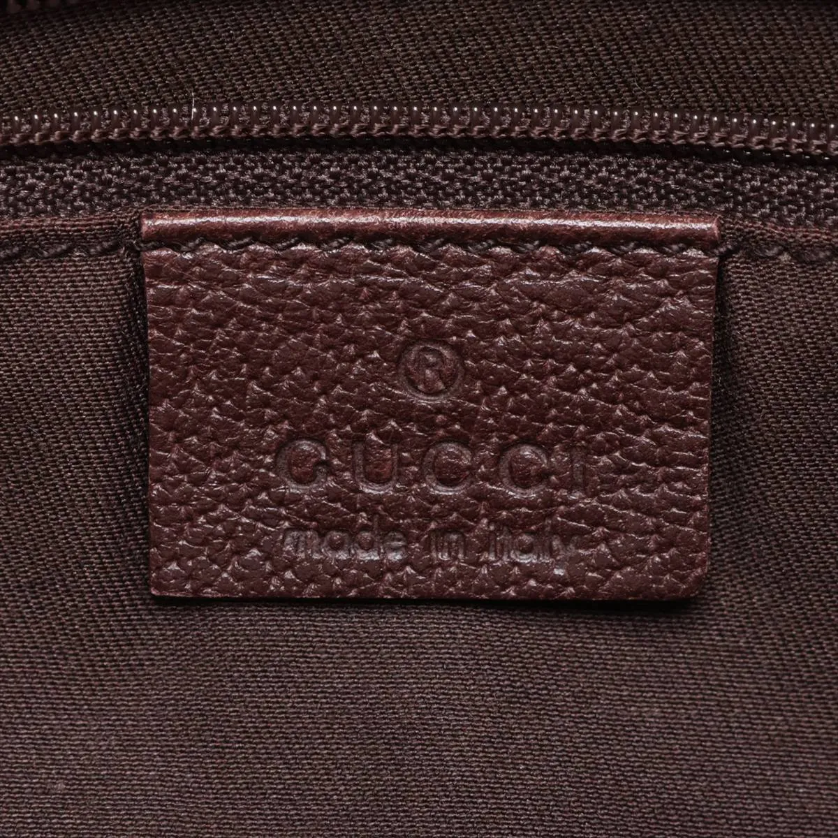 GG Canvas x Leather Handbag Beige x Brown — view 10
