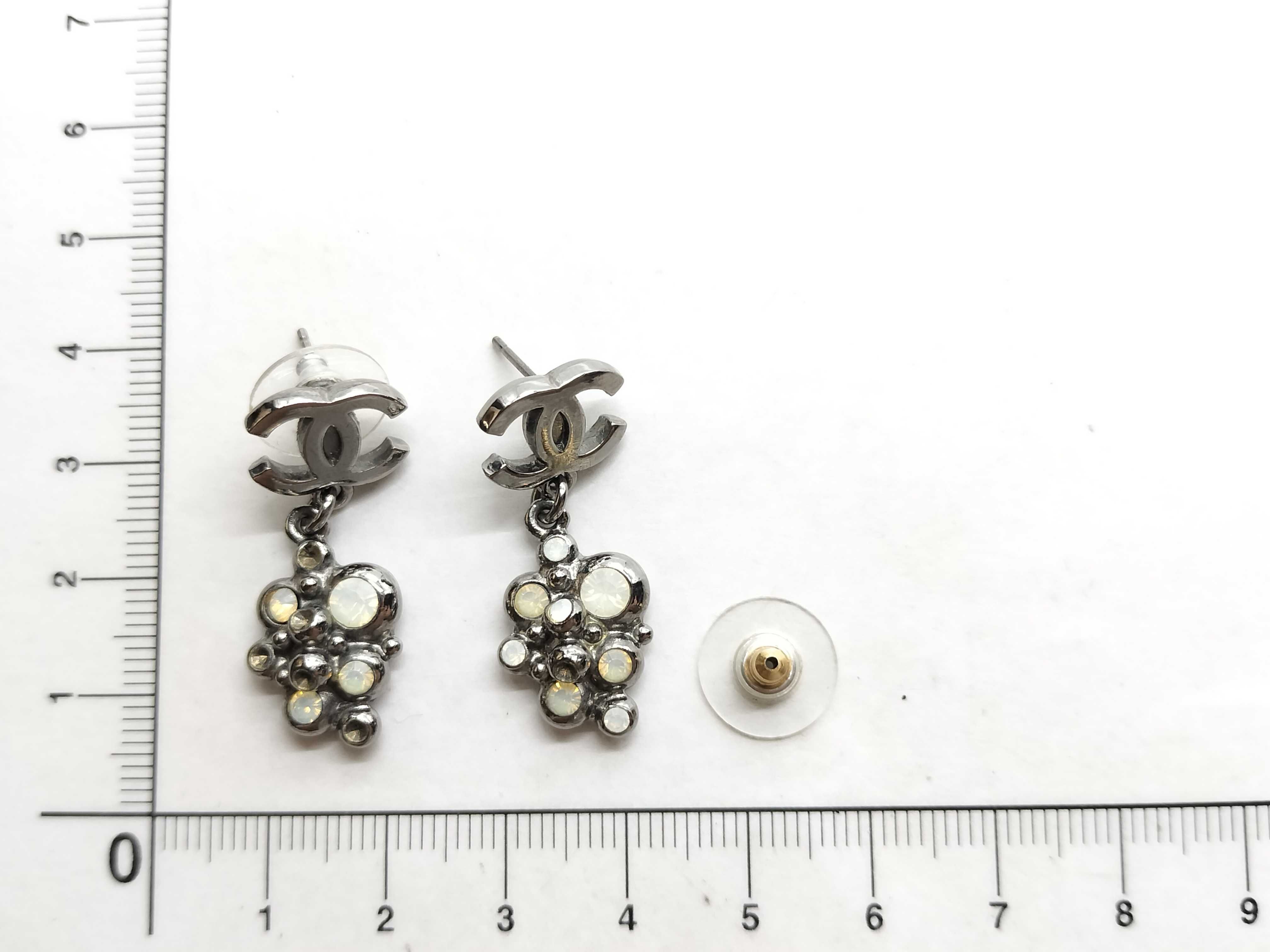 earrings, Coco Mark, silver earrings — view 7