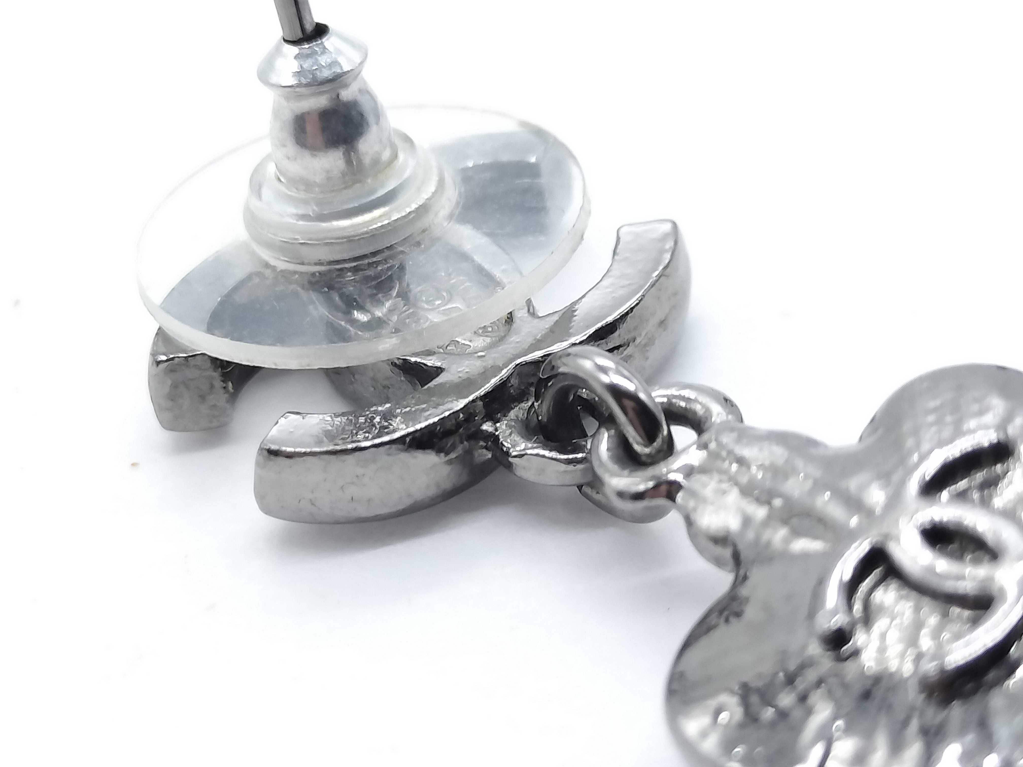 earrings, Coco Mark, silver earrings — view 9
