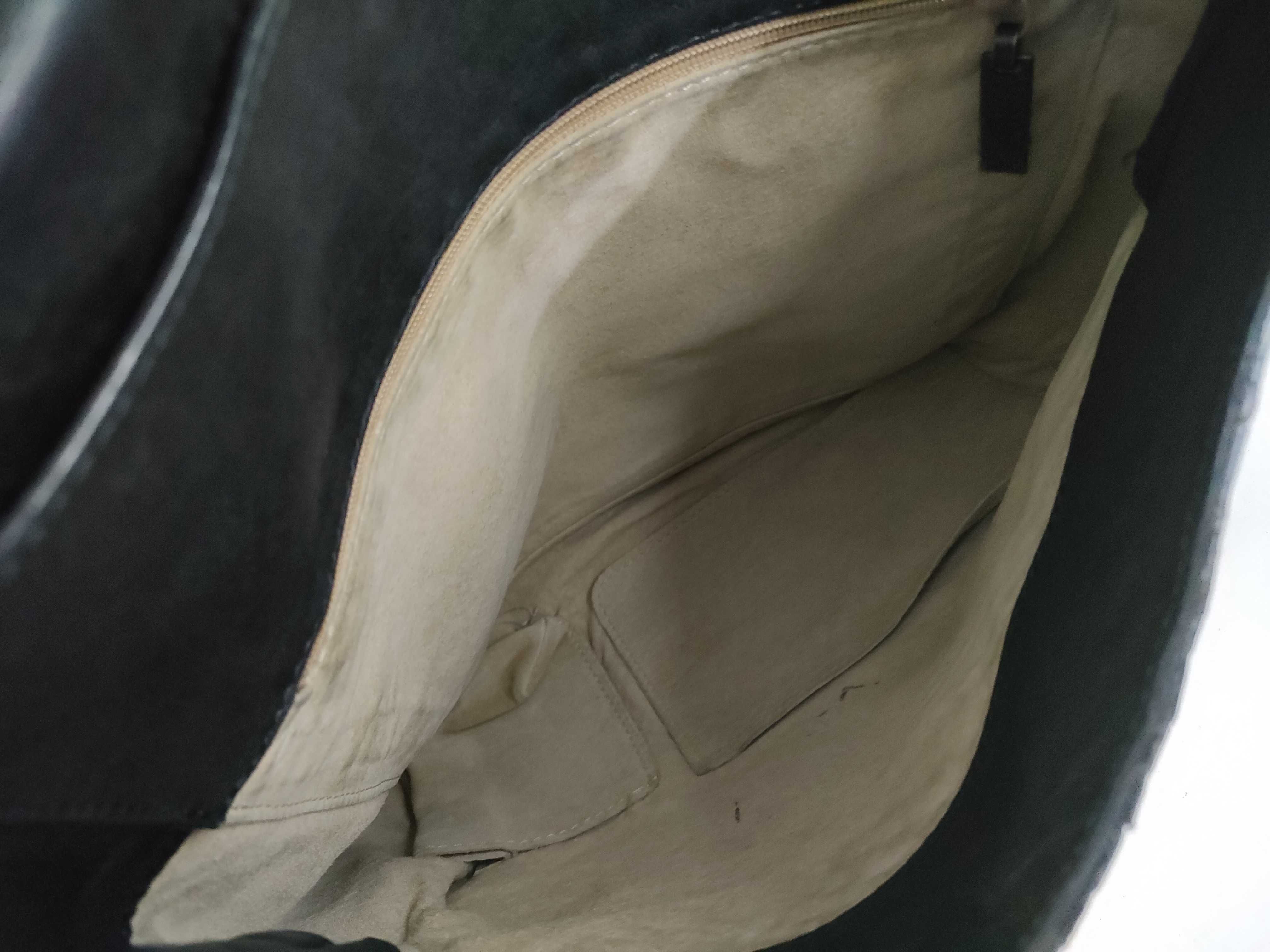 Intrecciato Leather Backpack, Black — view 9