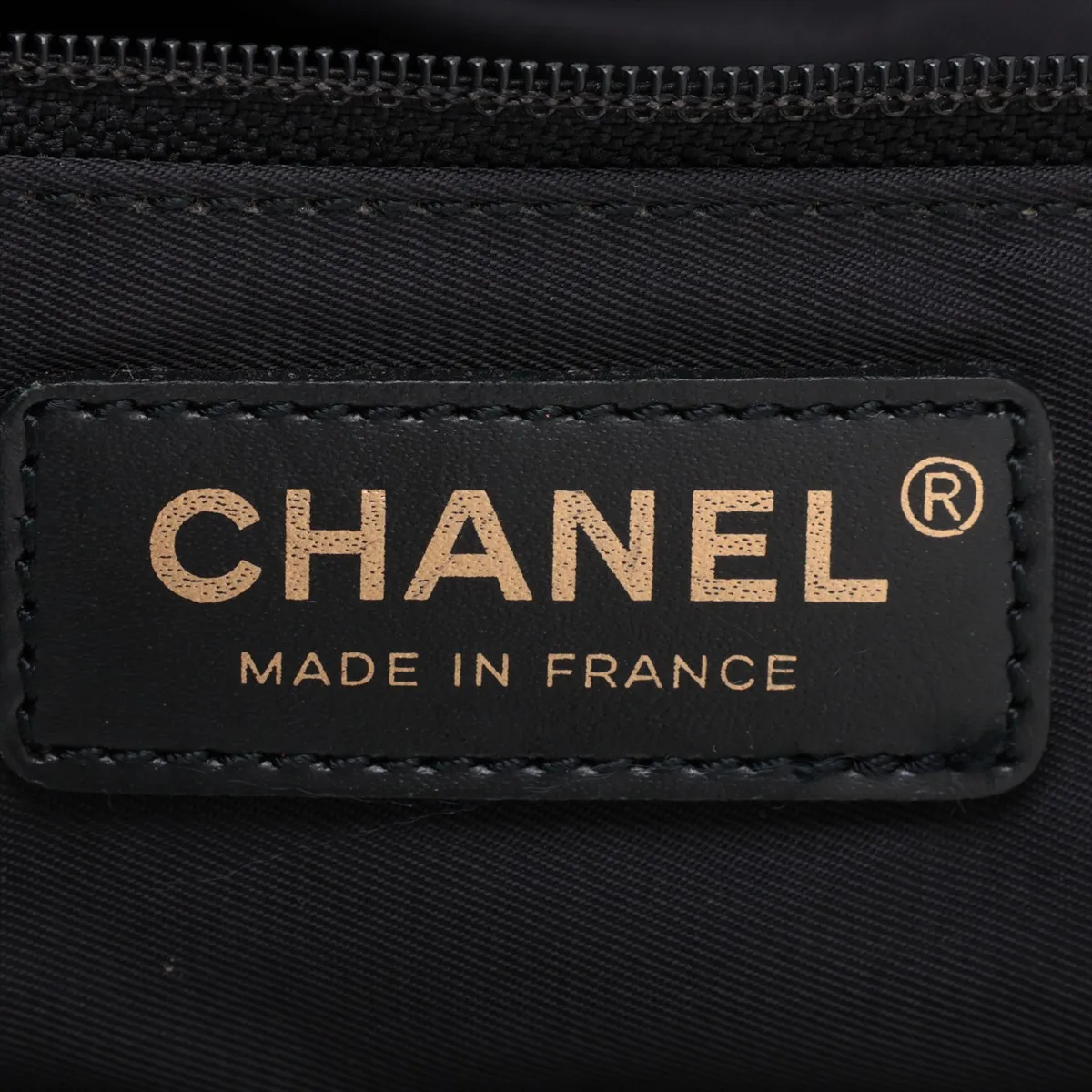 New Travel Line Nylon x Leather Handbag, Black with Gold Hardware, 8773132 (Serial Number 8) — view 10