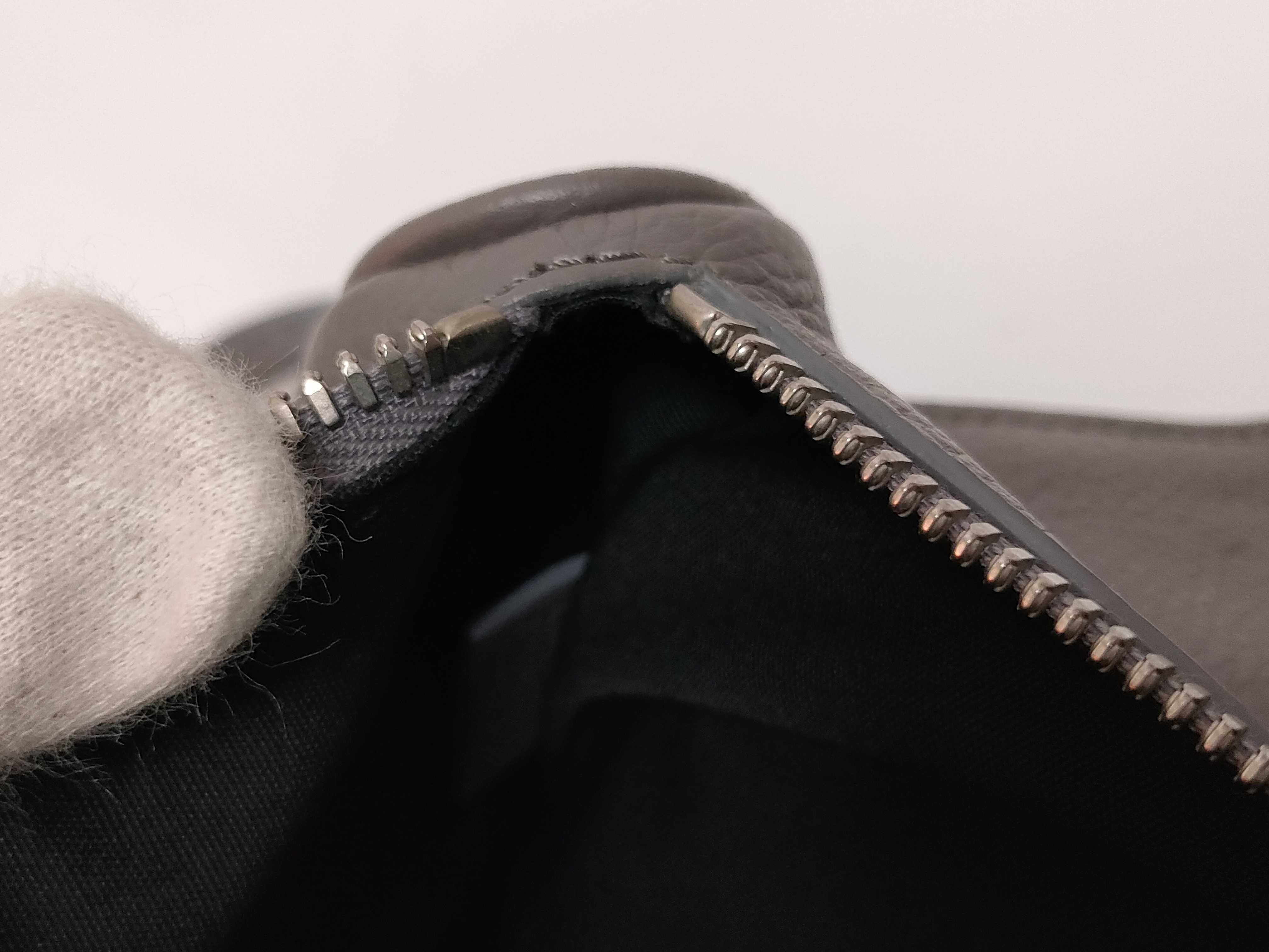 Grey Leather Waist Bag — view 12