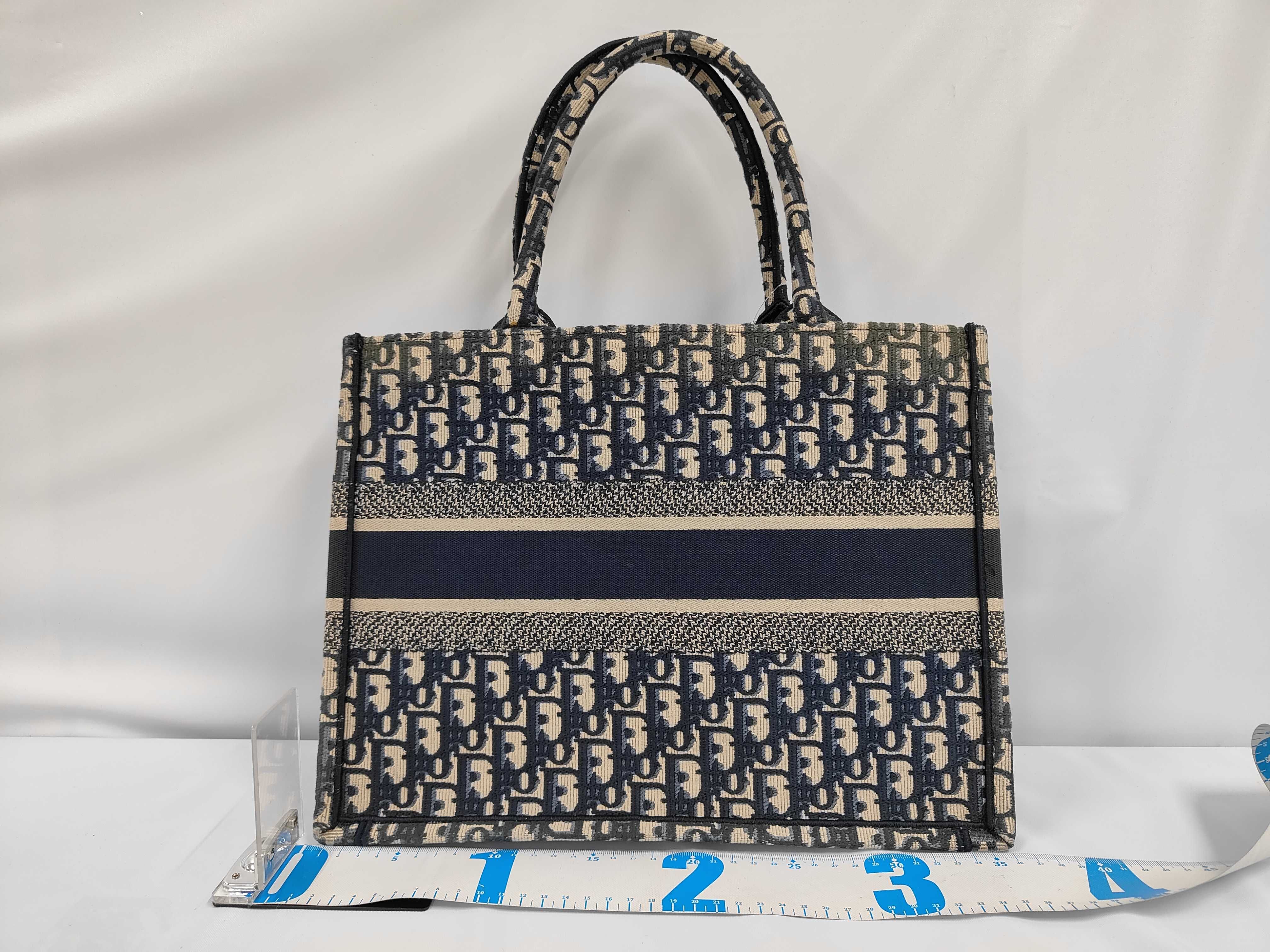 Oblique Book Tote Bag — view 2