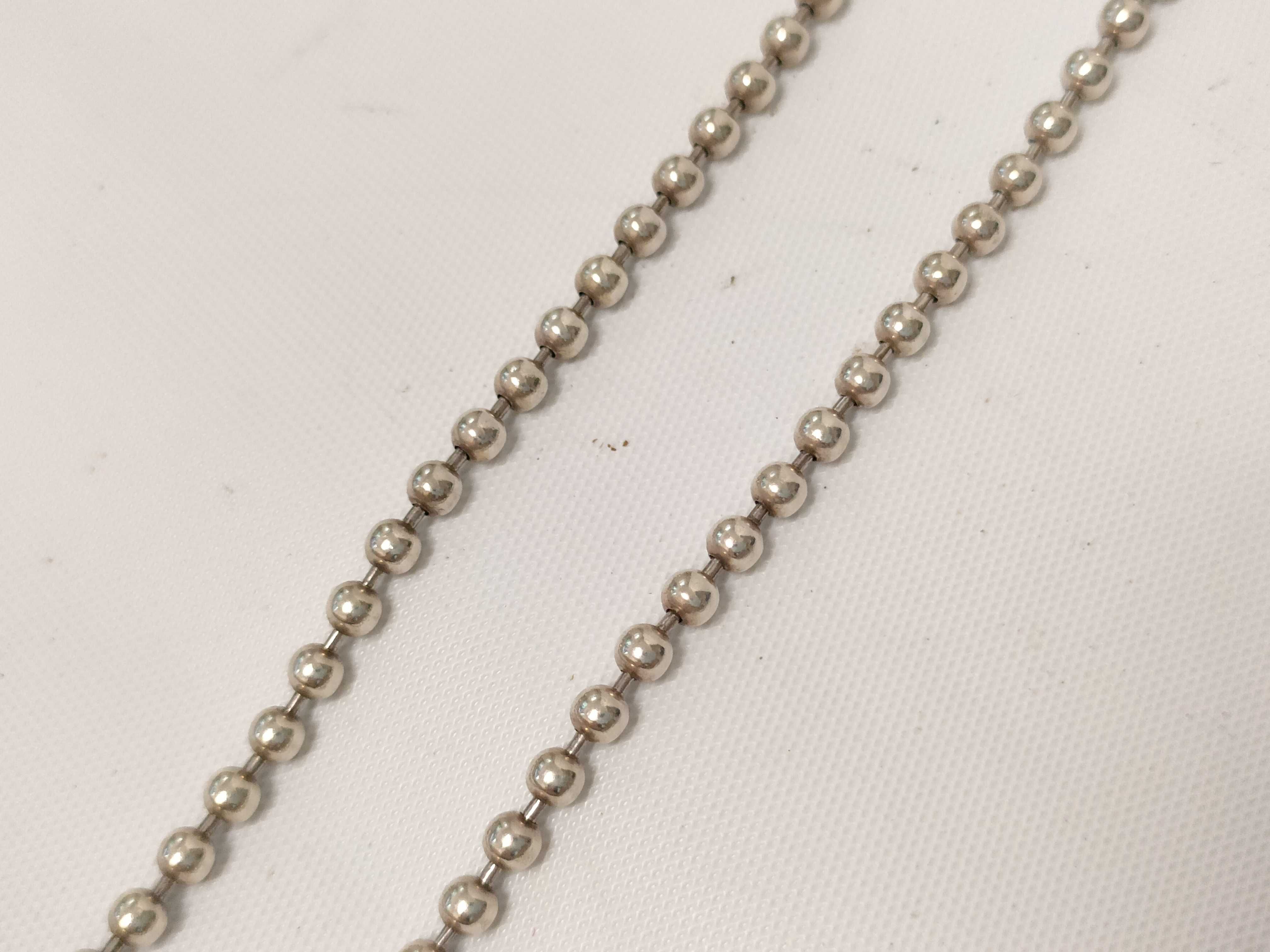 GG Interlocking Necklace Ball Chain Necklace — view 3