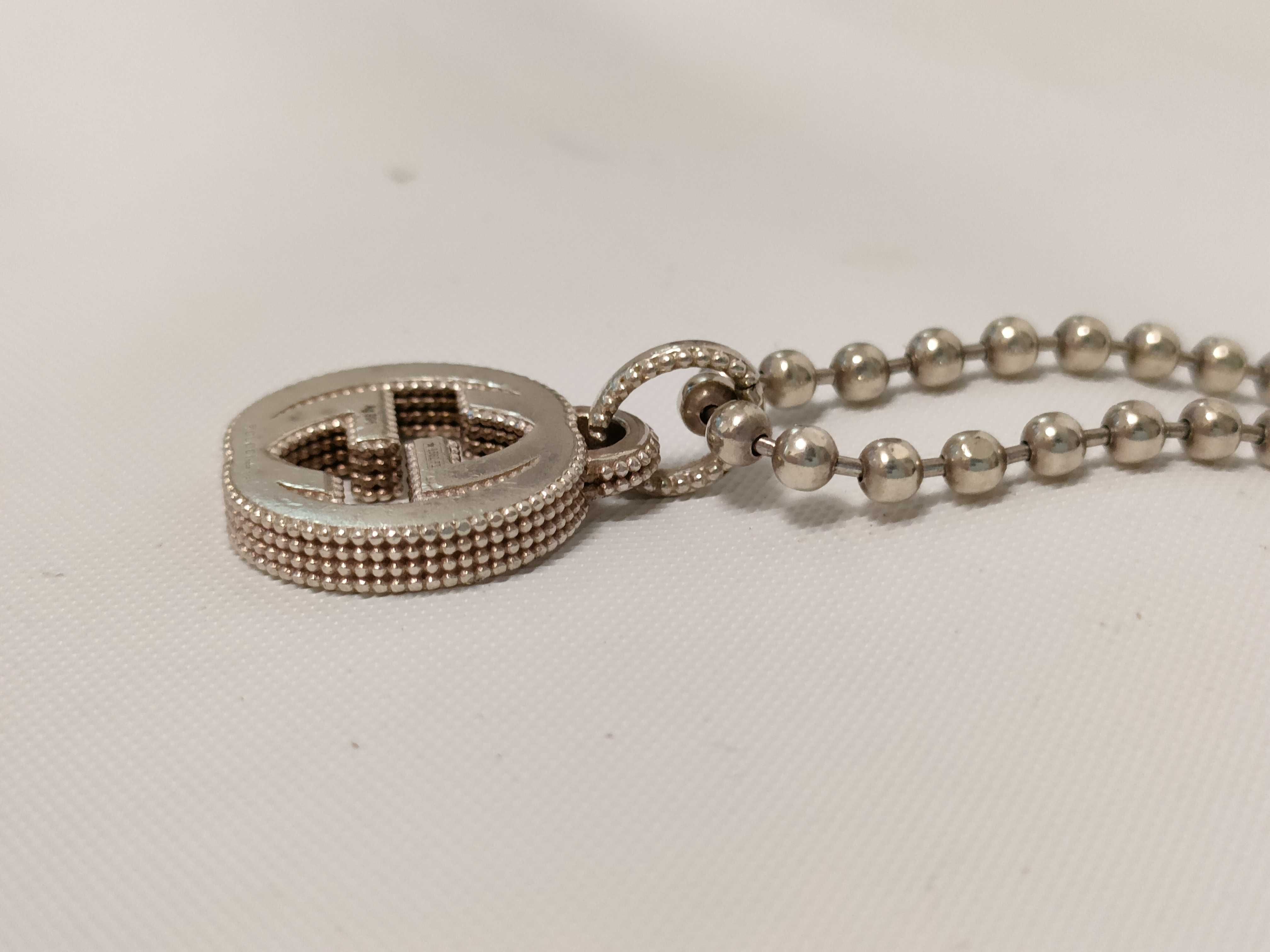 GG Interlocking Necklace Ball Chain Necklace — view 4