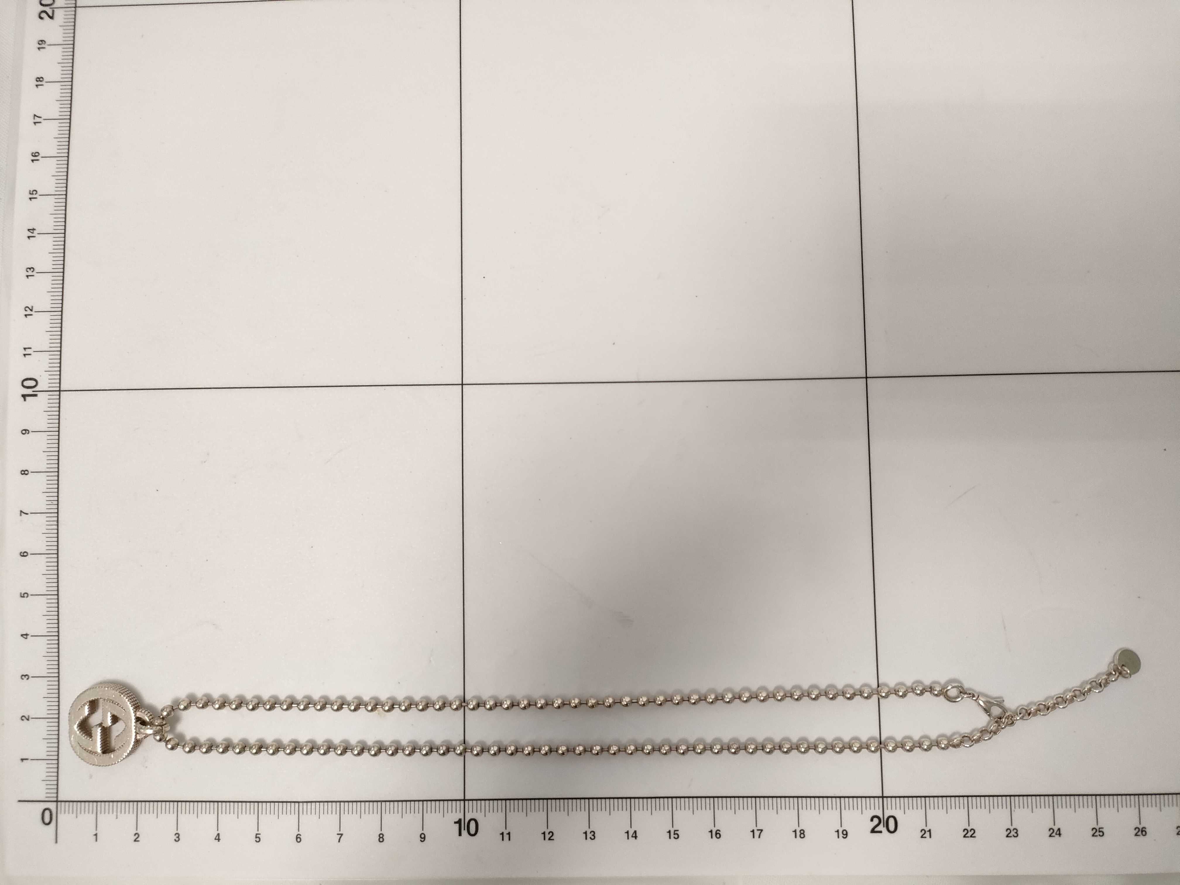 GG Interlocking Necklace Ball Chain Necklace — view 10