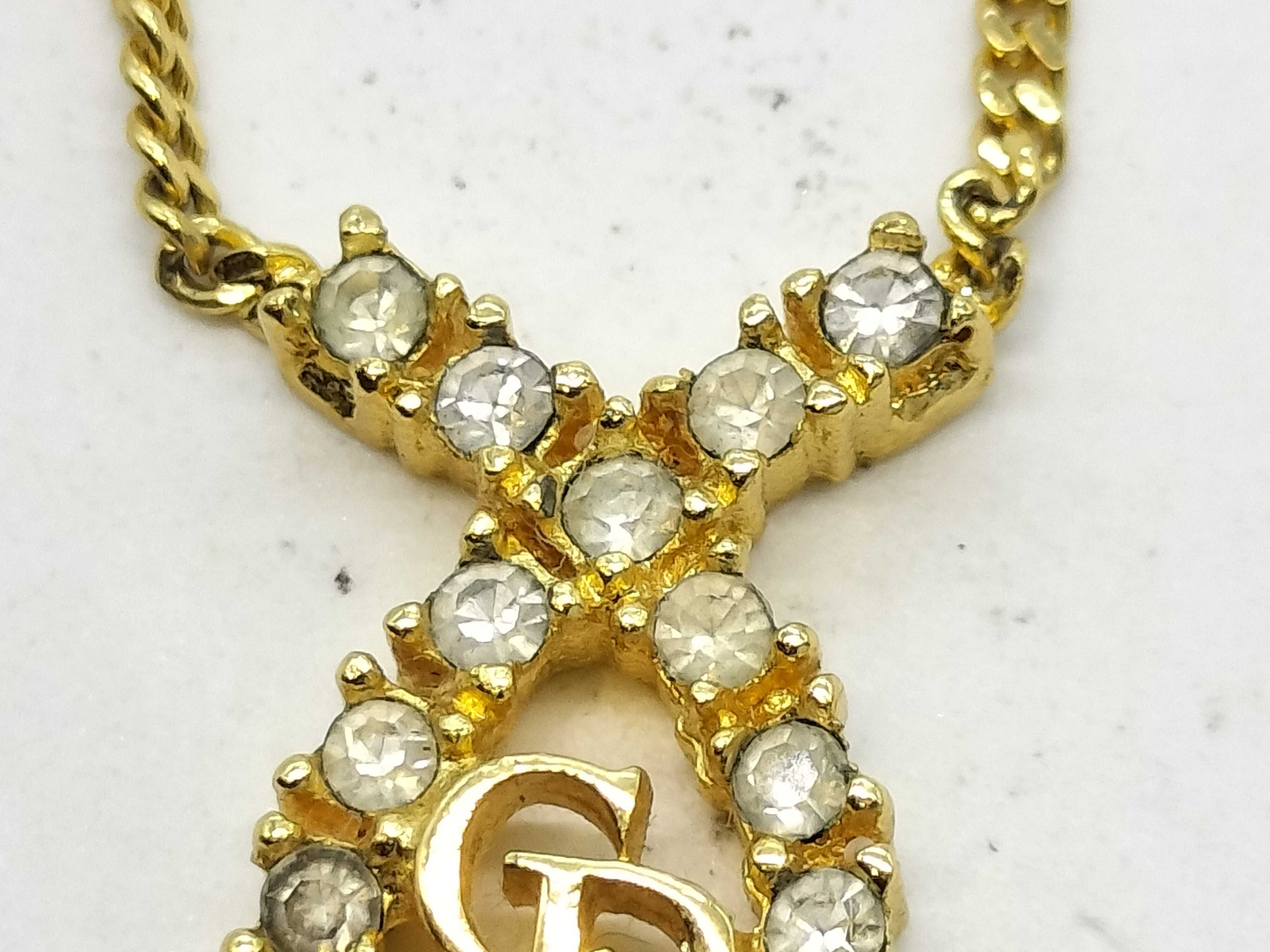 Logo Stone Necklace GD Necklace — view 2