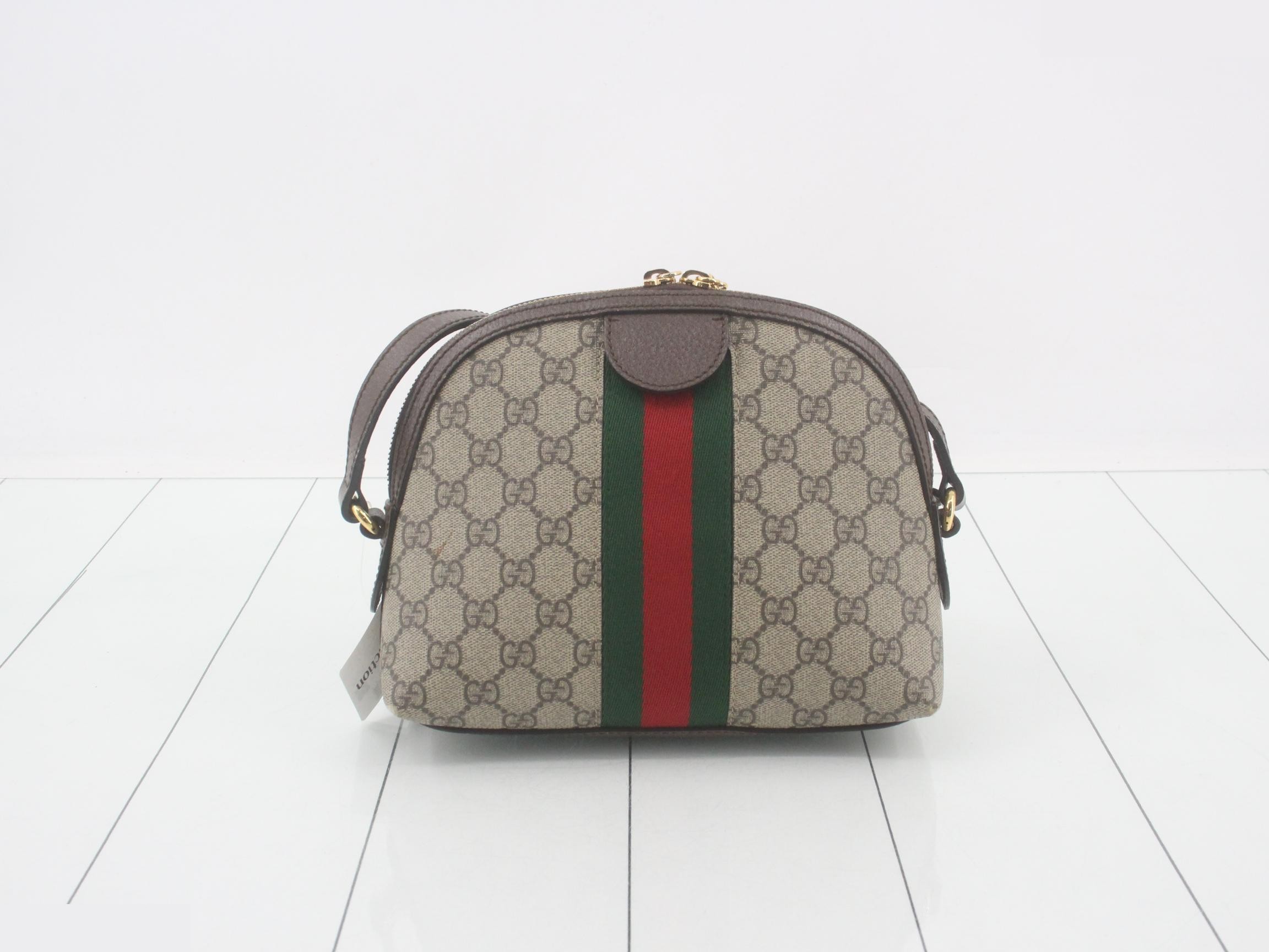 Ophidia GG Supreme Shoulder Bag — view 3