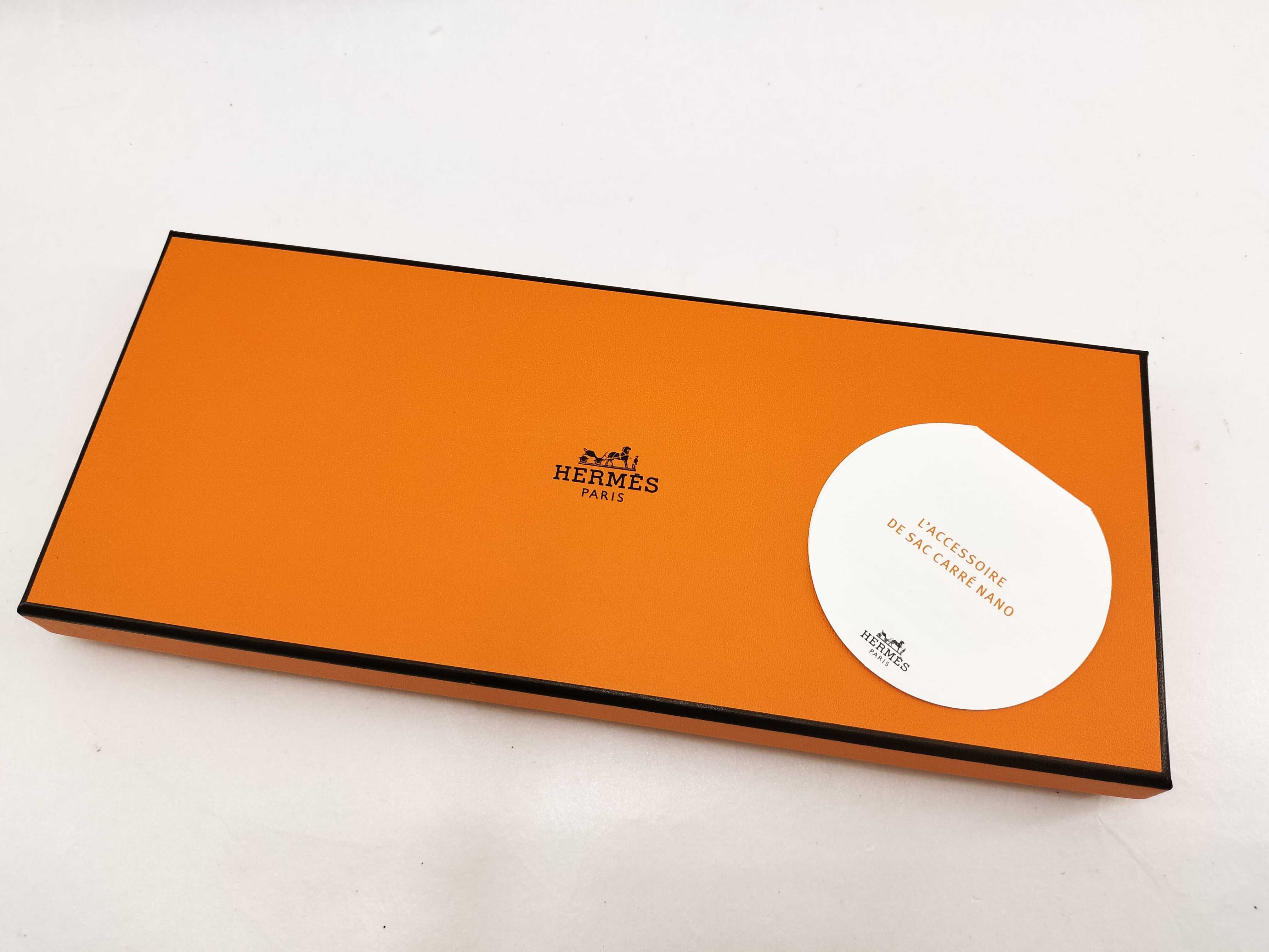Carre Nano Scarf-shaped Charm, Rose Azalee, Hermes Charm — view 11