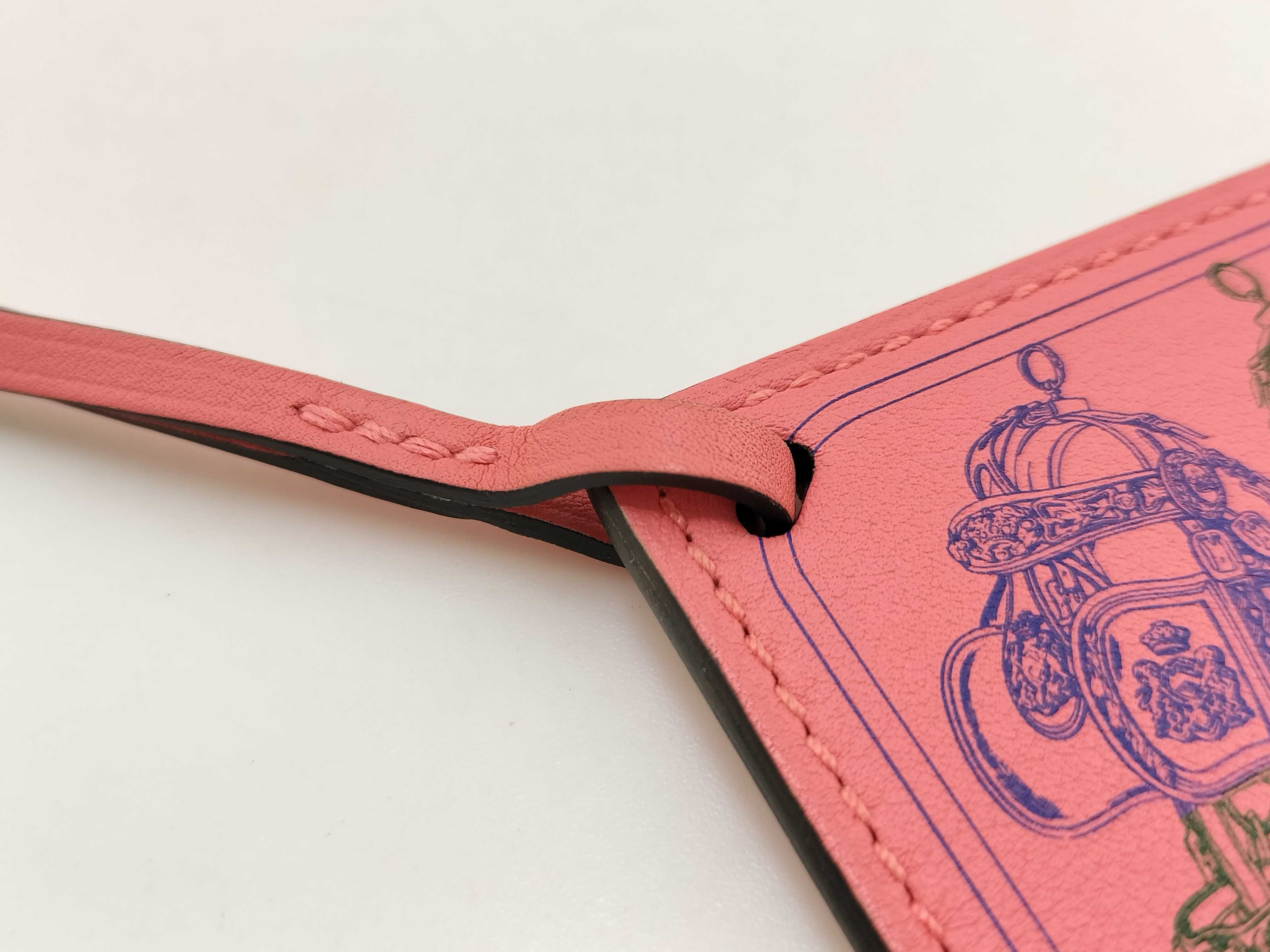 Carre Nano Scarf-shaped Charm, Rose Azalee, Hermes Charm — view 5