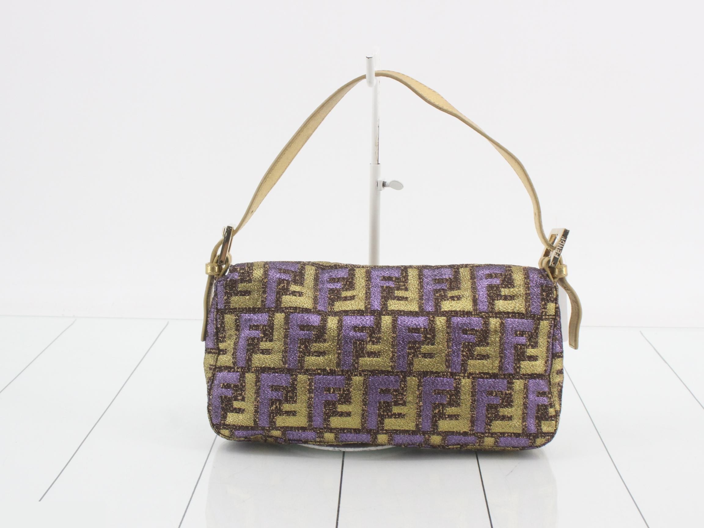 ZUCCA (bag) - Handbag - Mamma Baguette - Gold and Purple — view 2