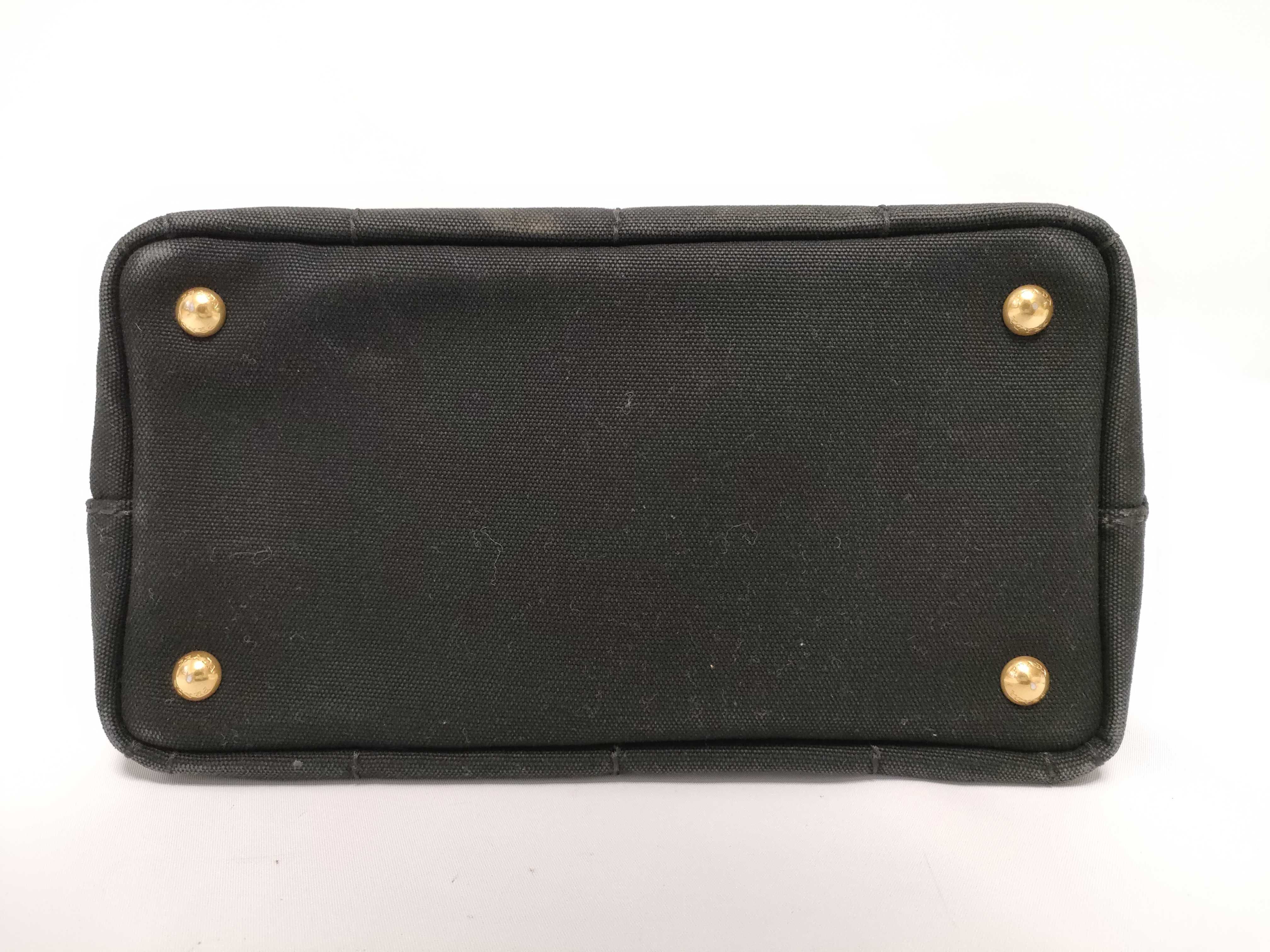Canapa Canvas Handbag, Black — view 3