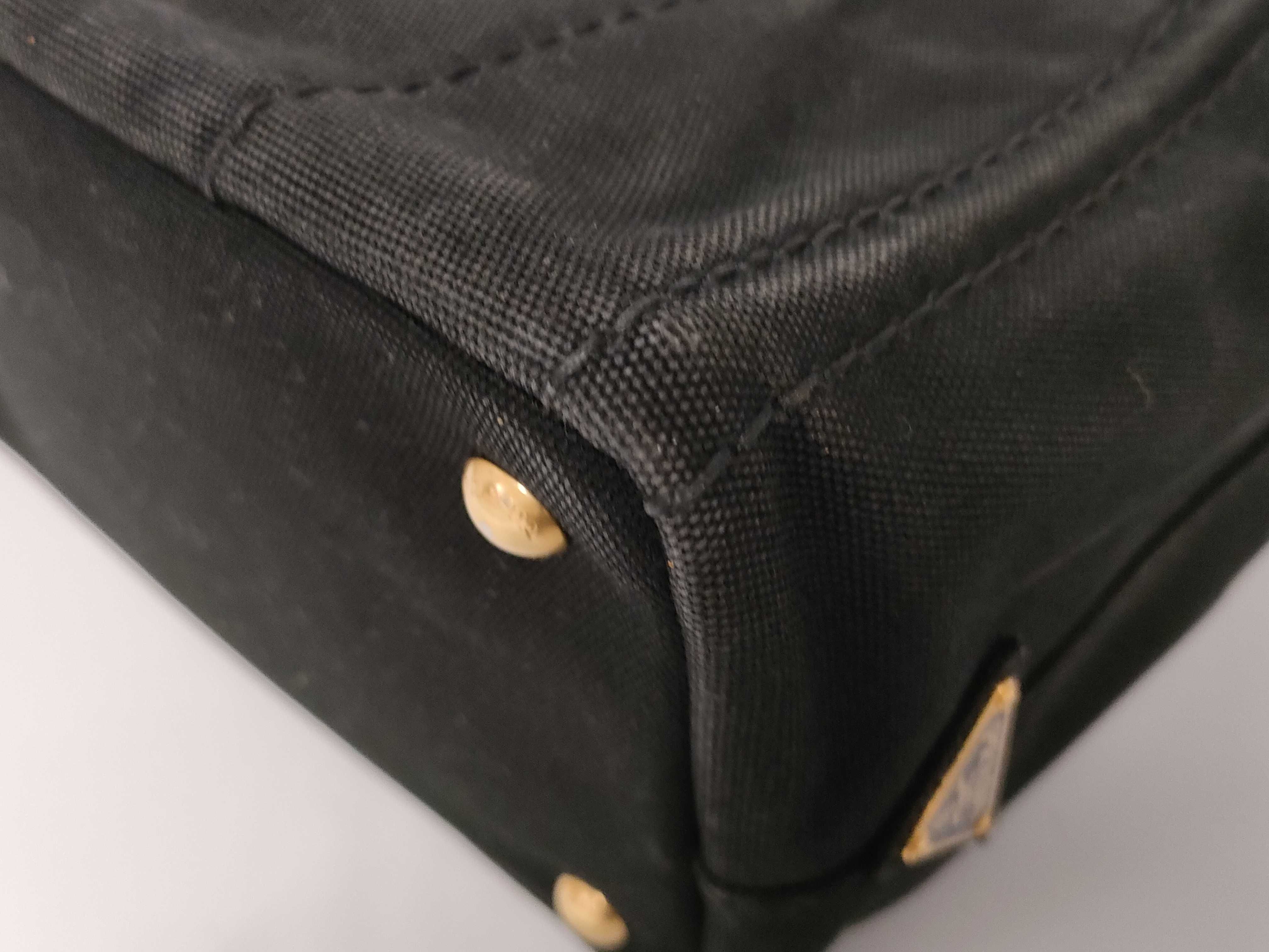 Canapa Canvas Handbag, Black — view 4