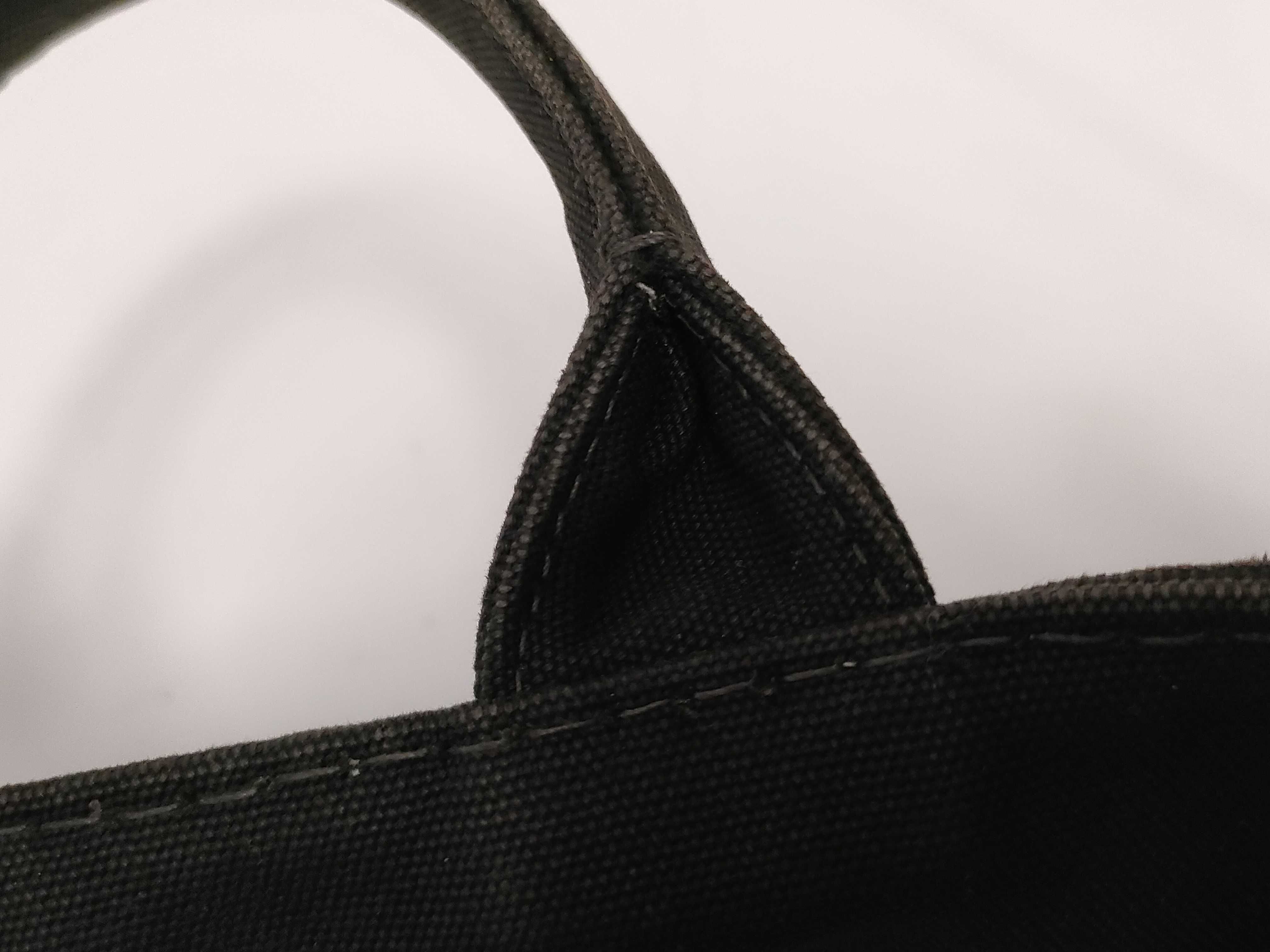 Canapa Canvas Handbag, Black — view 6