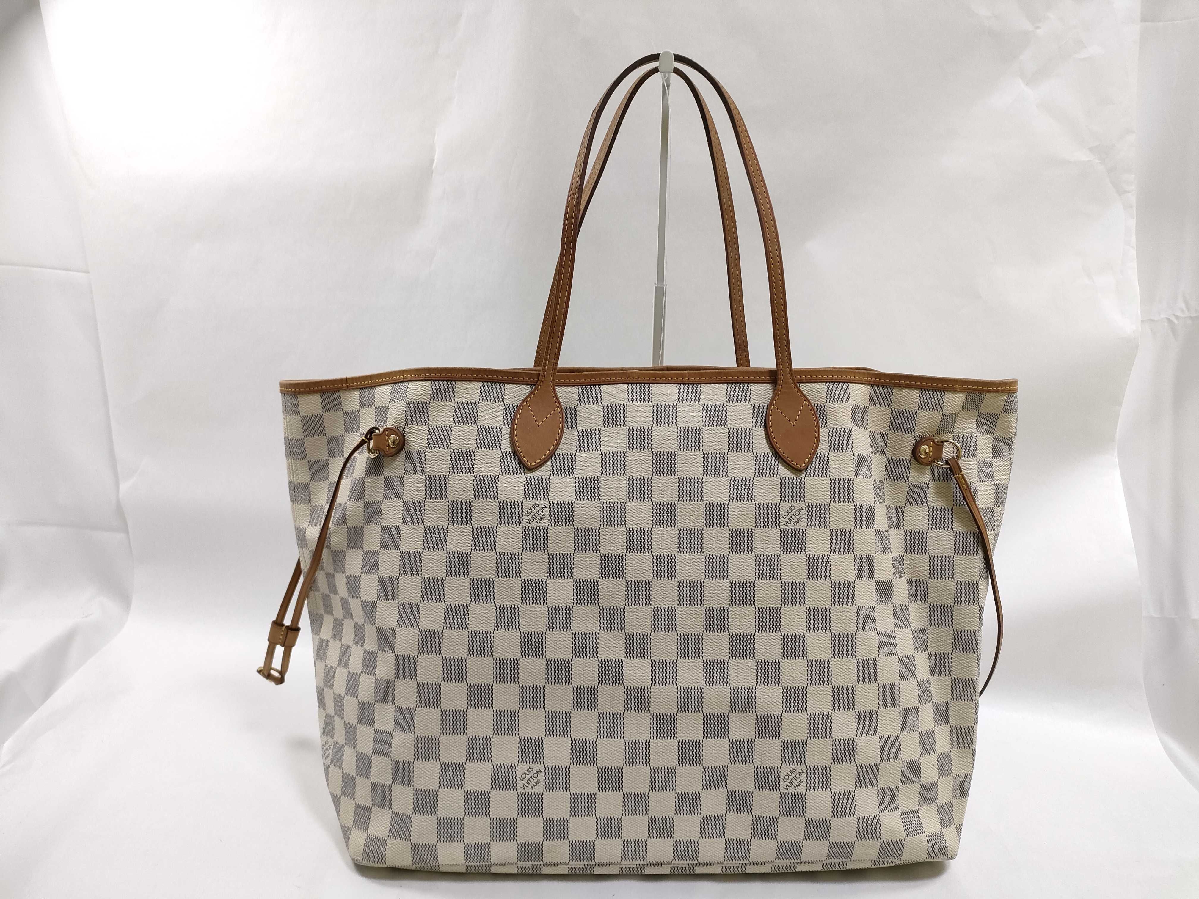 Damier Azur PH - Beige Neverfull Canvas MM Tote Bag