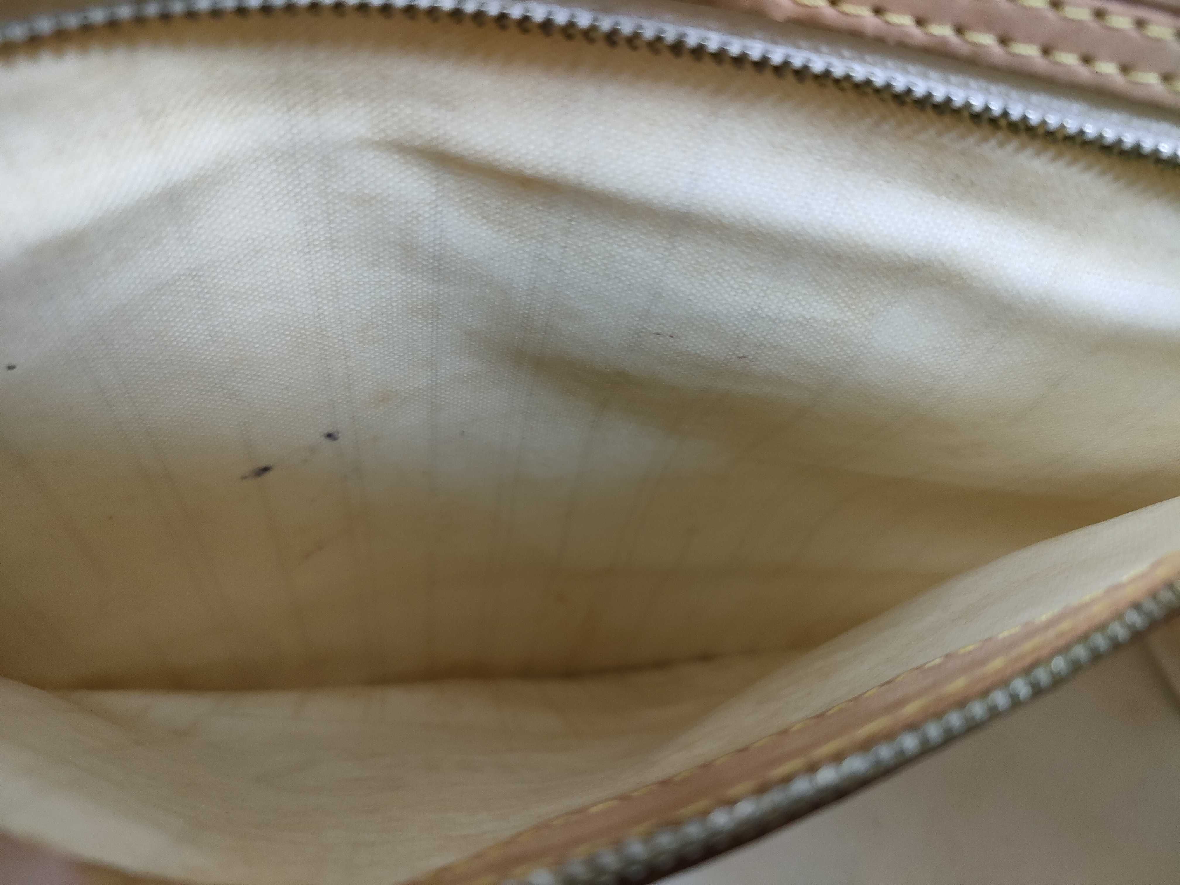 Damier Azur PH - Beige Neverfull Canvas MM Tote Bag — view 10