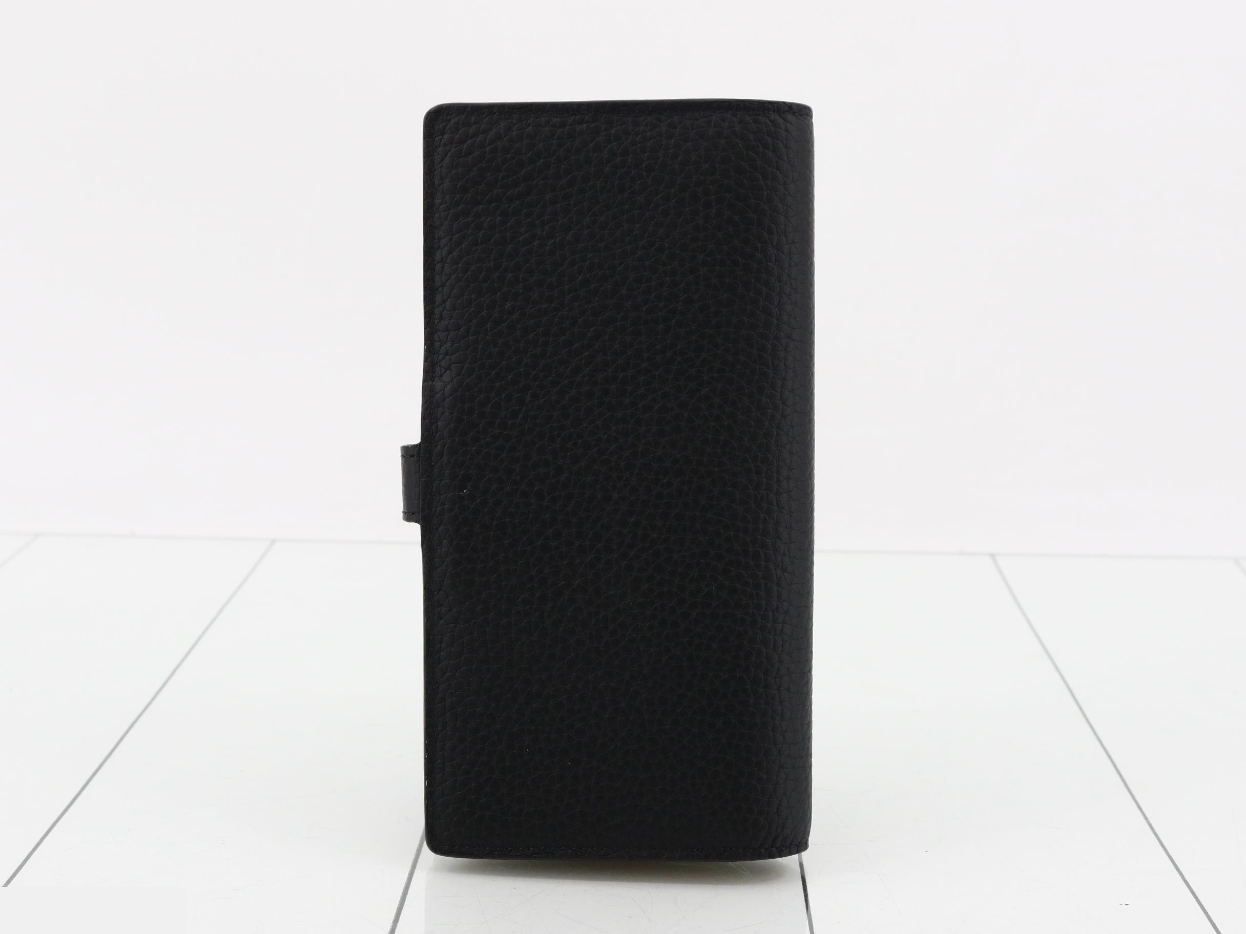 LV Capucines Vertical Wallet Noir (with IC chip) — view 2