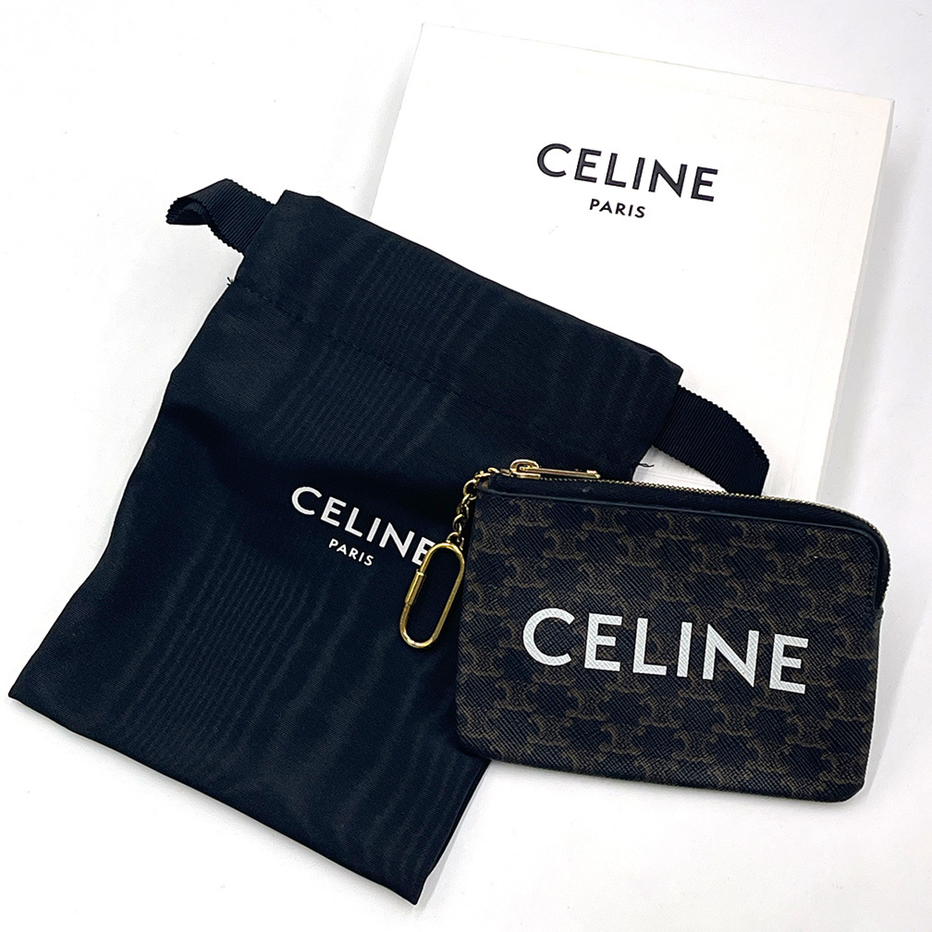 Coin & Card Pouch 10C662CA2 38NO Mini Pouch Coin Purse Mini Wallet Triomphe Coin Case — view 7