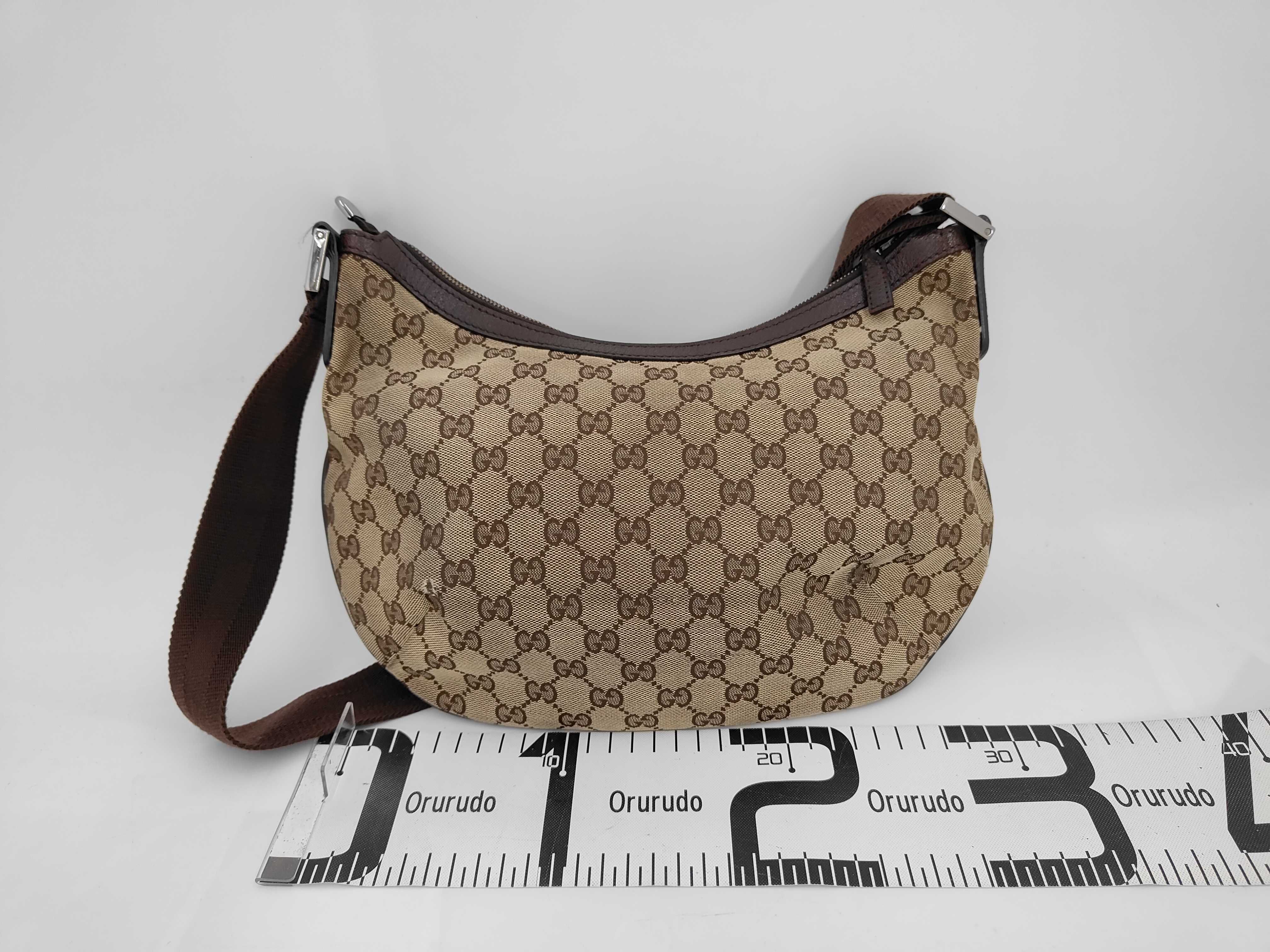 GG Canvas x Leather Shoulder Bag — view 2