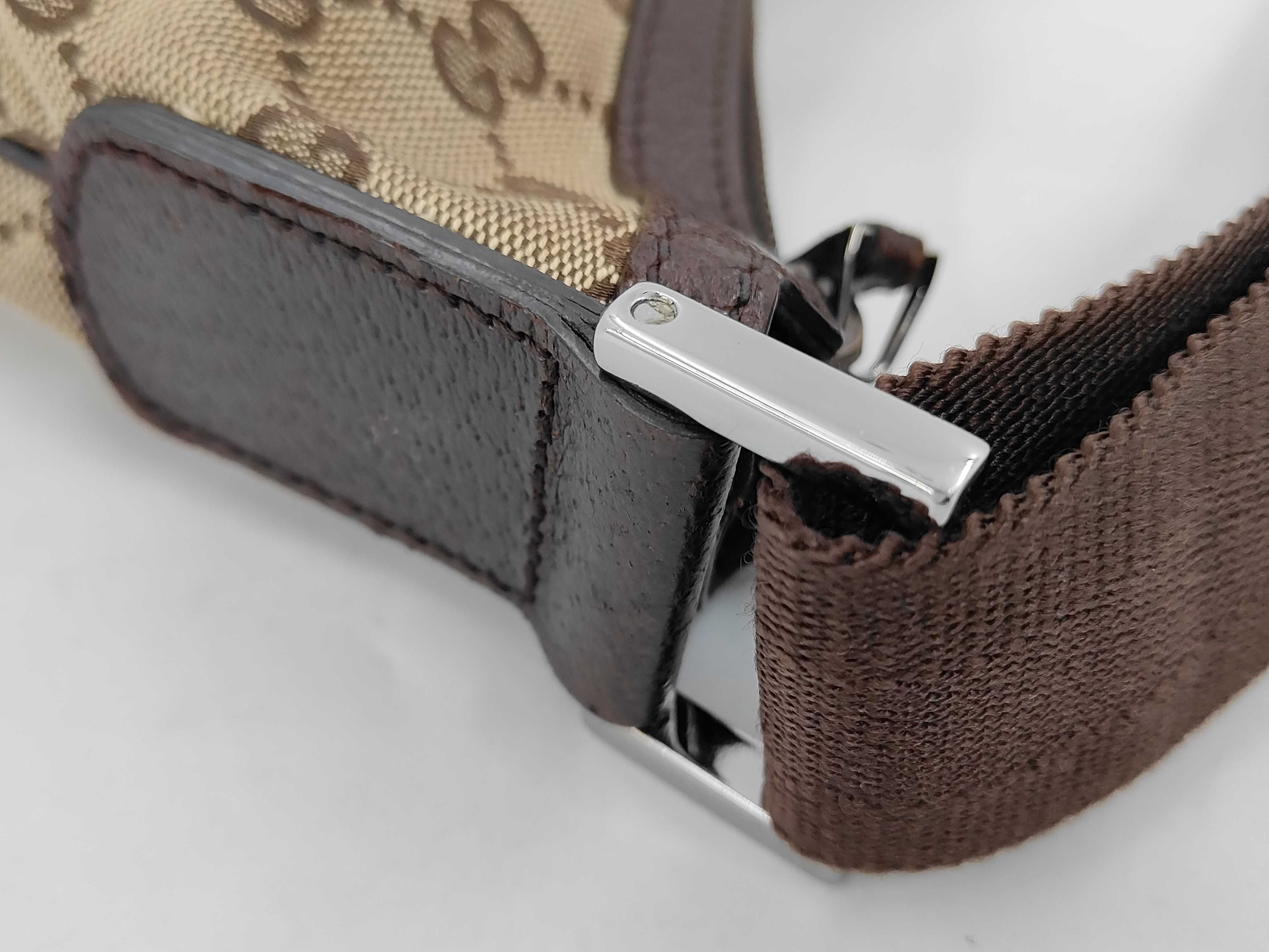 GG Canvas x Leather Shoulder Bag — view 5