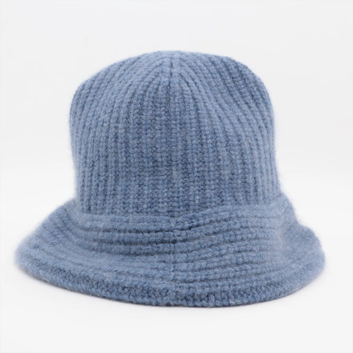 2A80T384D Triomphe Hat TU Cashmere Blue. Shows signs of wear, — view 3