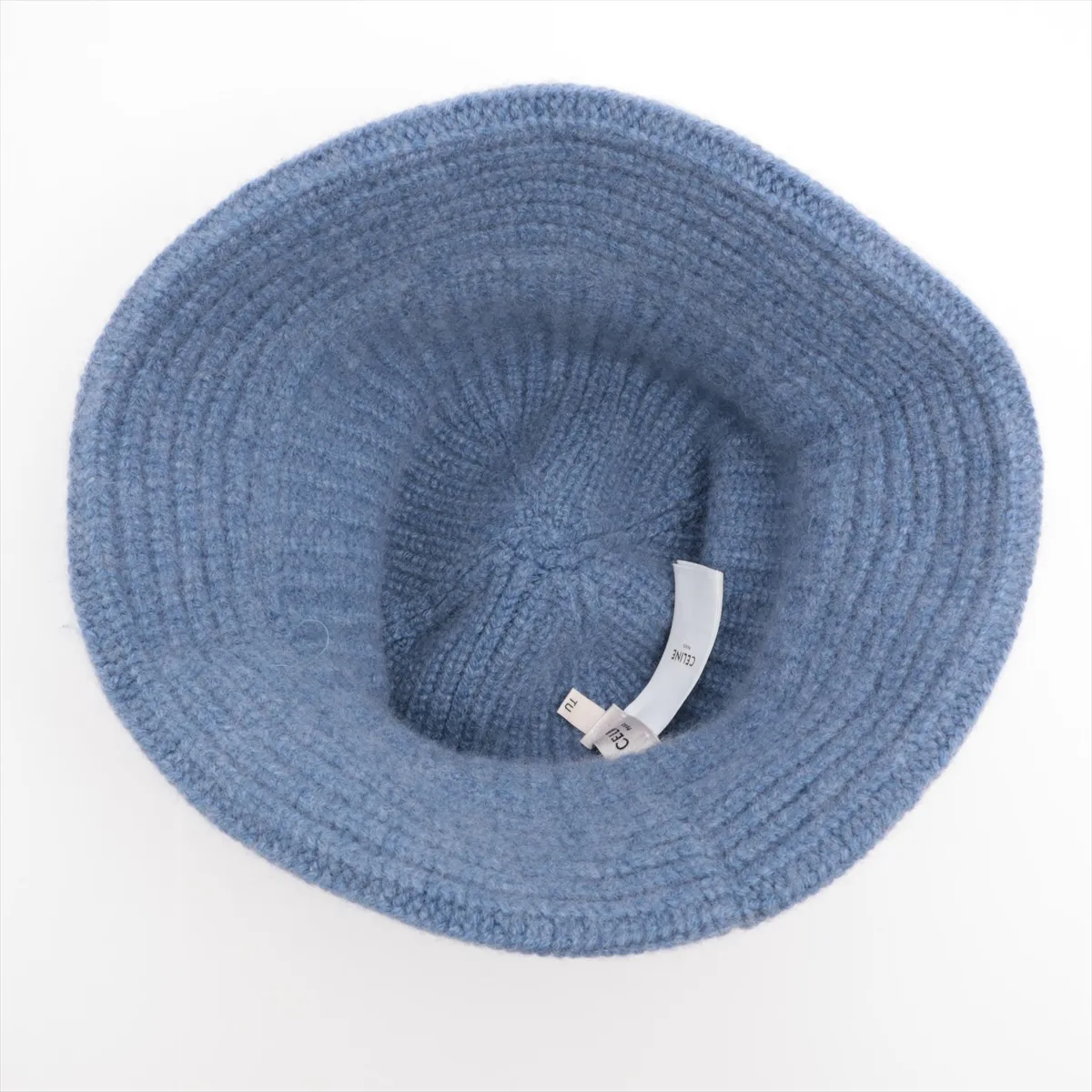 2A80T384D Triomphe Hat TU Cashmere Blue. Shows signs of wear, — view 4